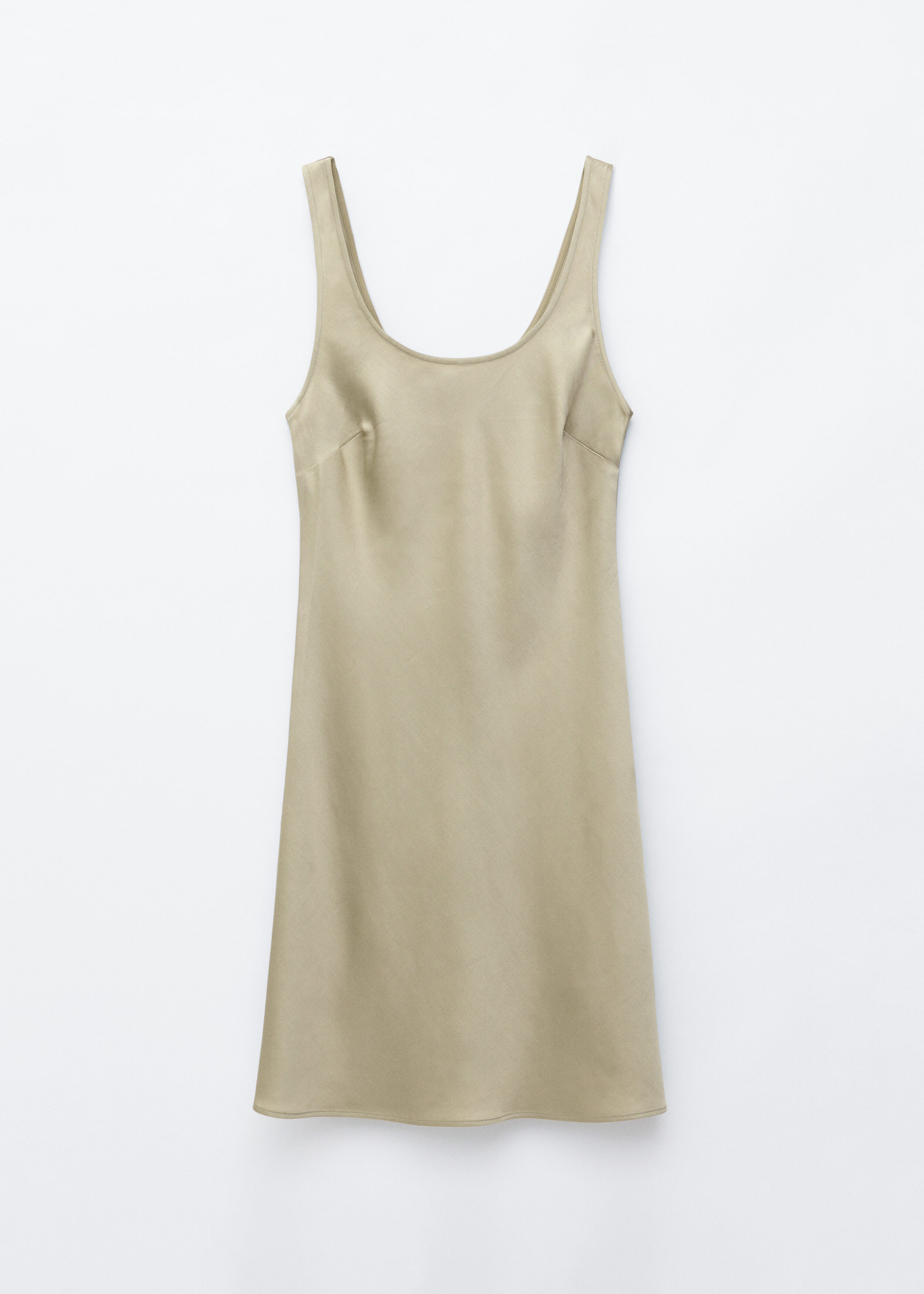 Satin Slip Mini Dress