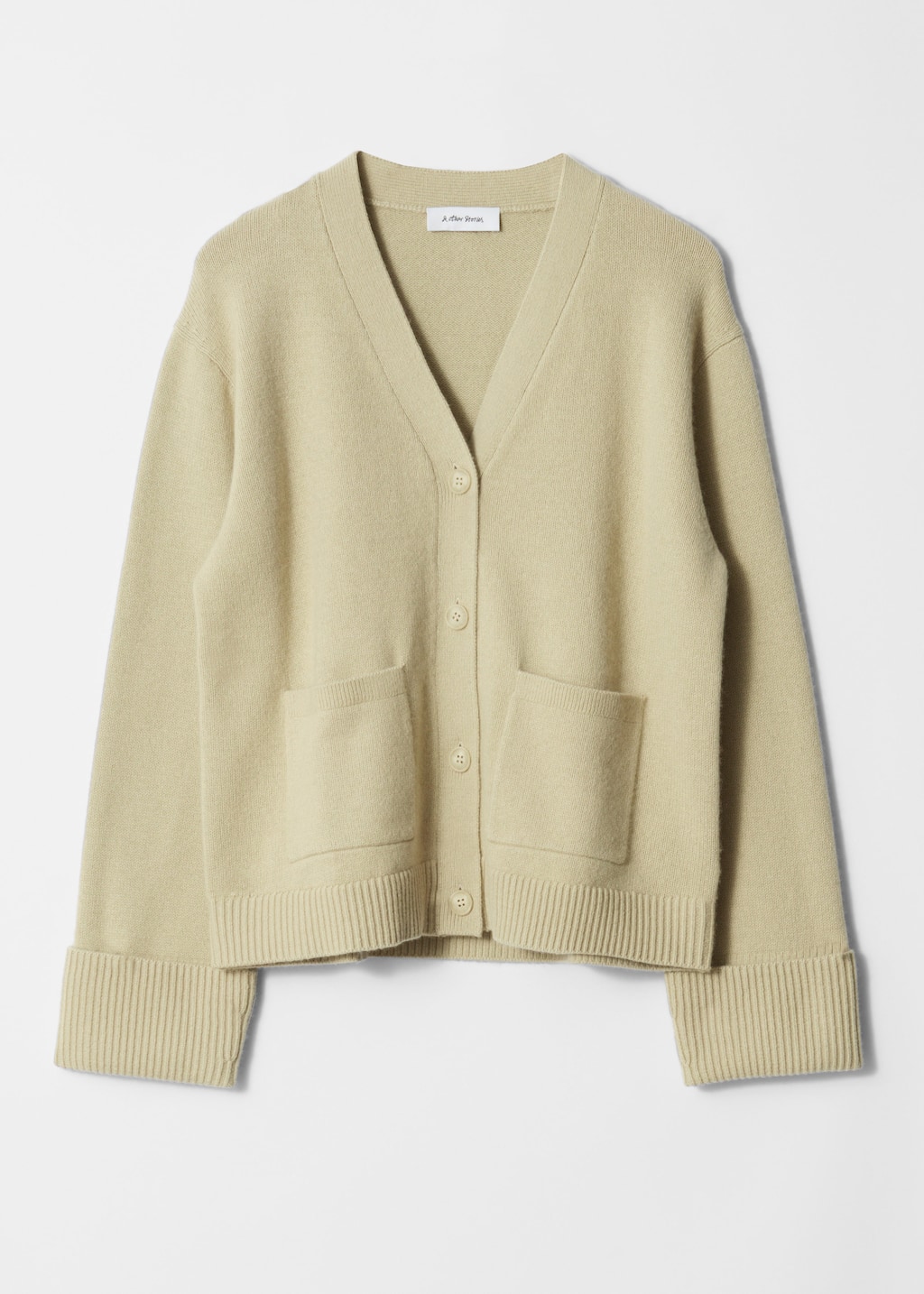 Image of Patch-Pocket Cardigan