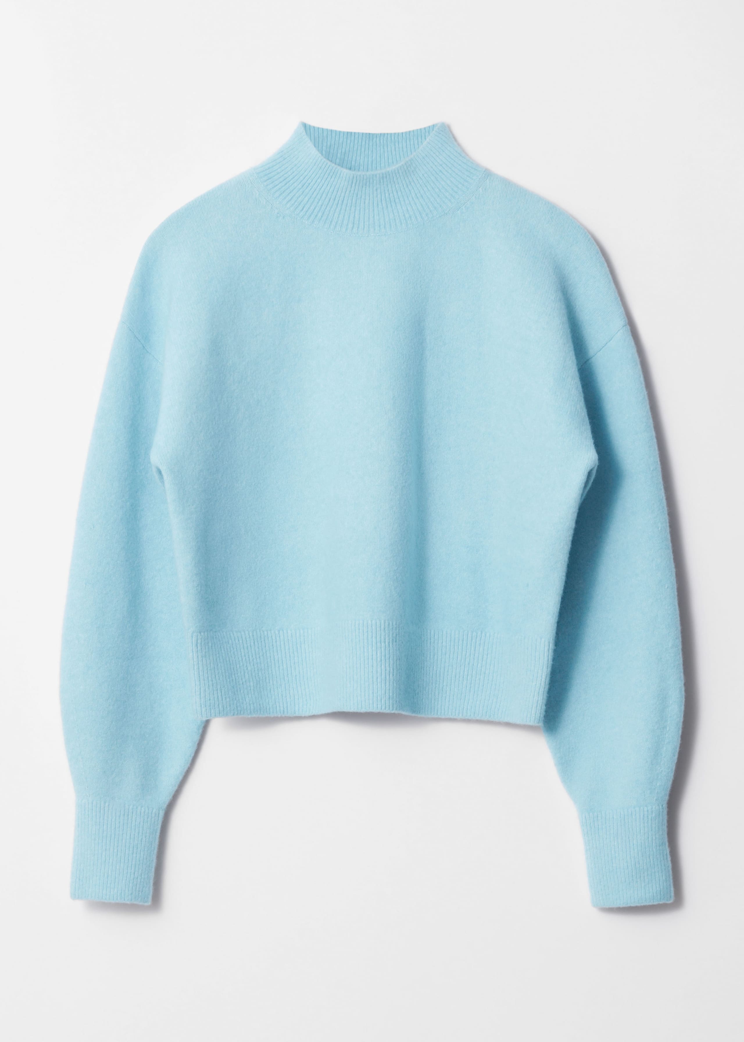 Mock-Neck Sweater - Dark Green - Still Life