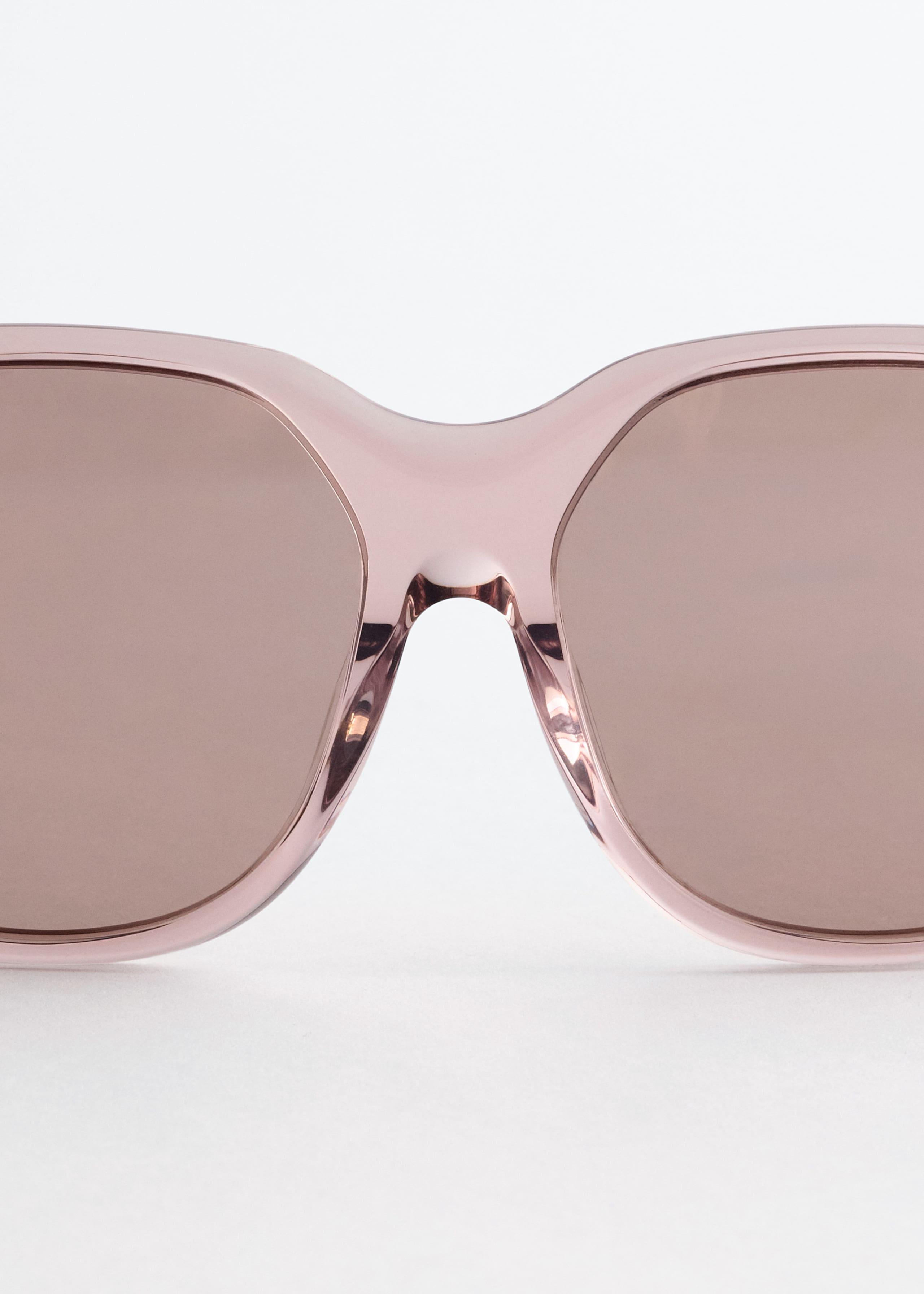 Image of Lunettes de soleil à monture carrée