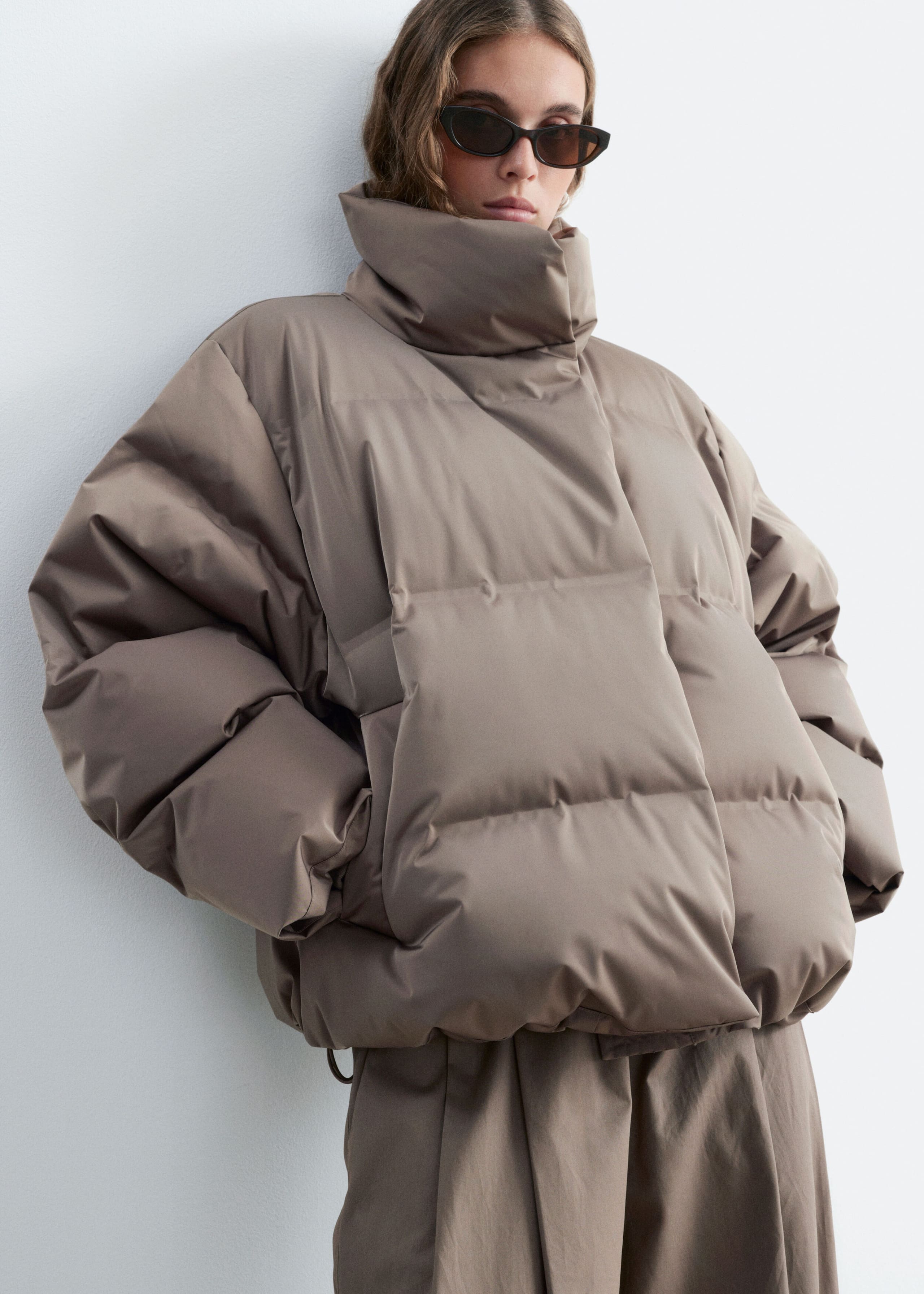 Down Puffer Jacket - Mole - Lookbook