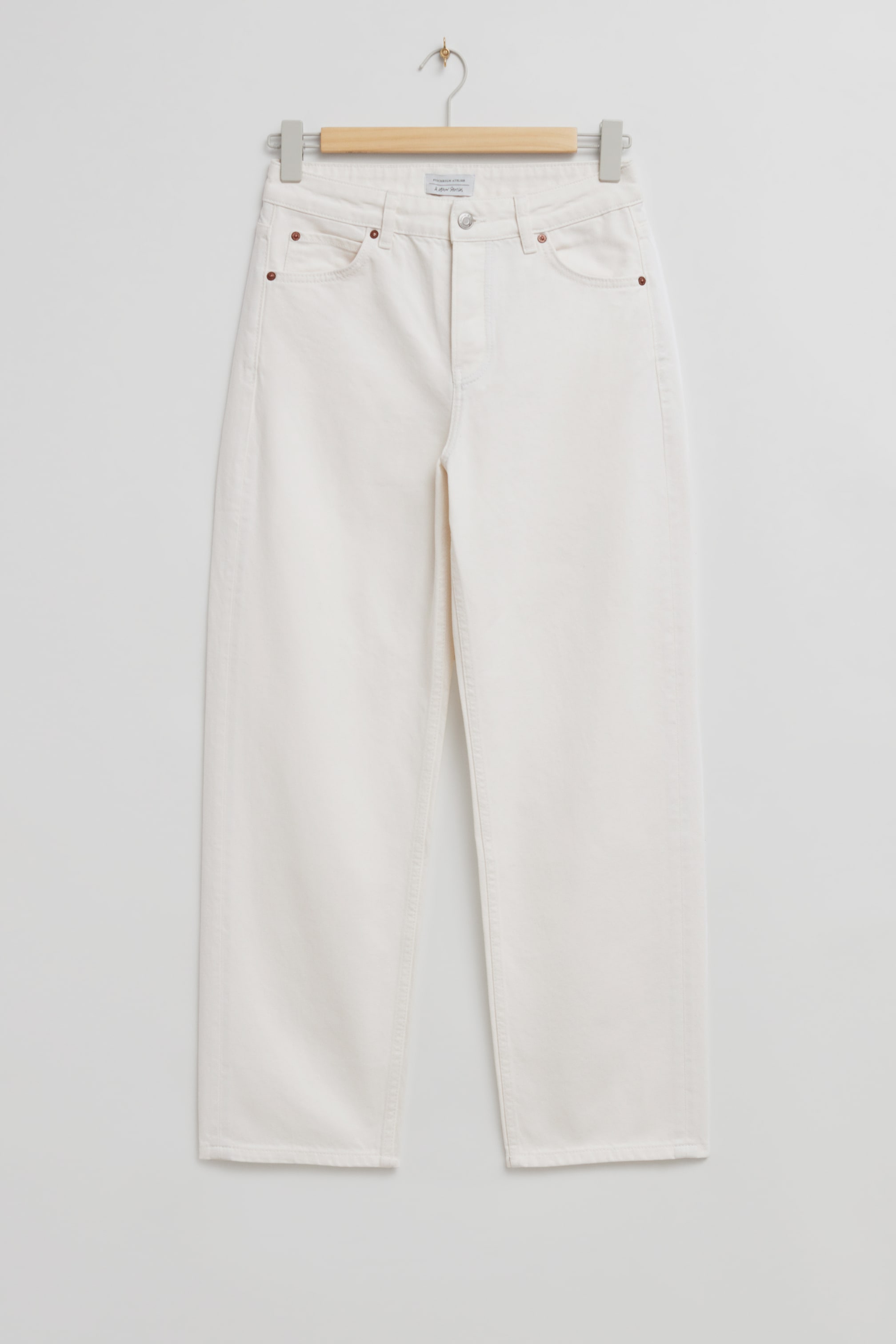 Agrandir l'image: Jean fuselé décontracté - Blanc - FEMME | H&M FR 1