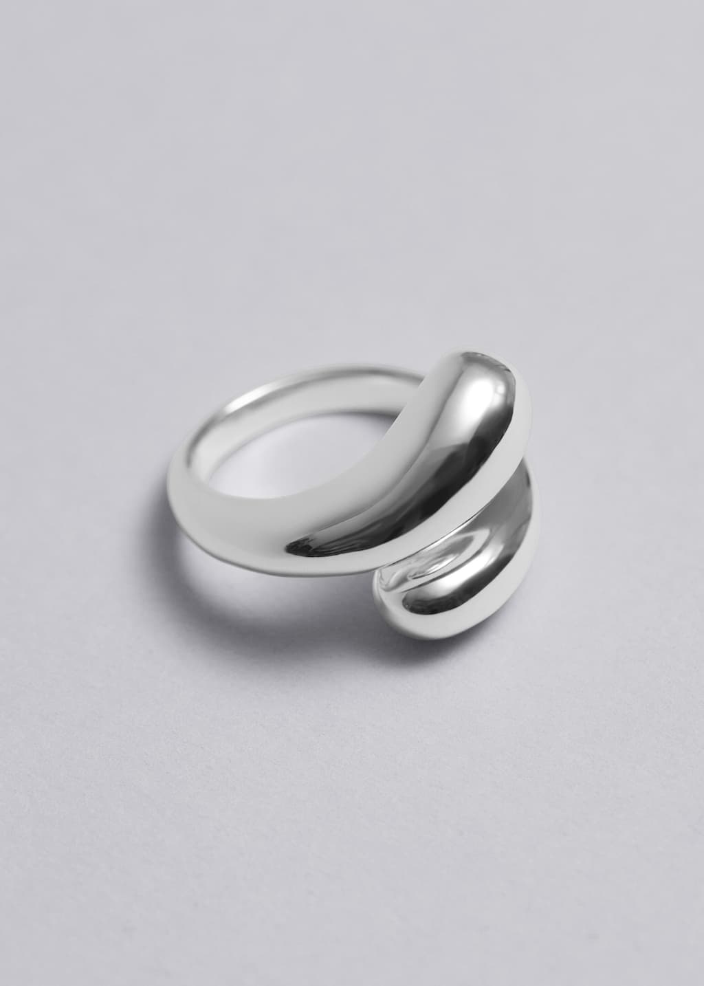 Bague épaisse ouverte