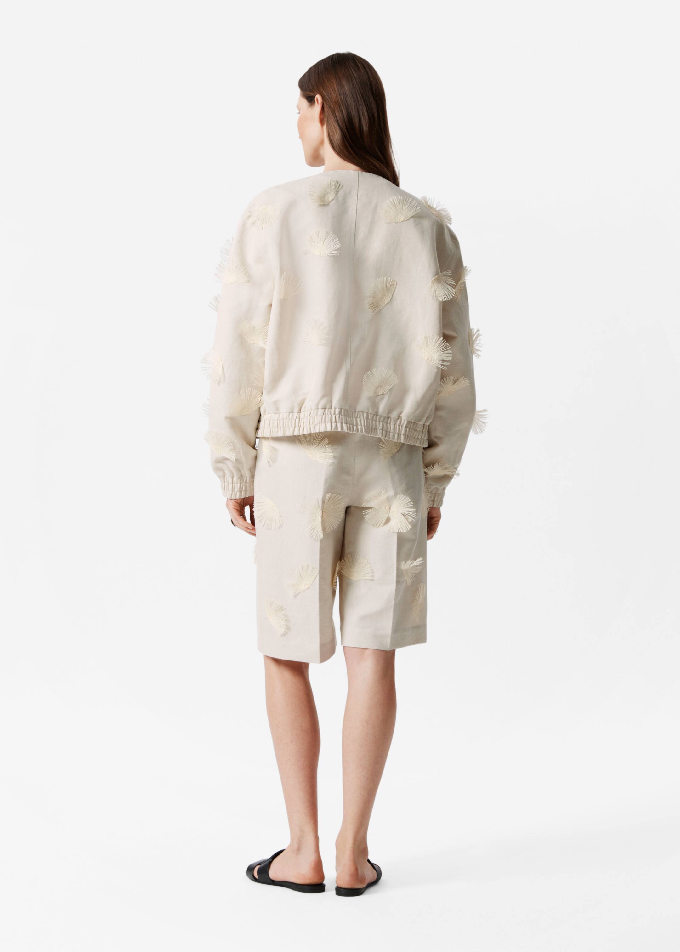 Grösseres Bild ansehen: Bermuda-Shorts aus Leinenmix - Weiß - DAMEN | H&M CH 5