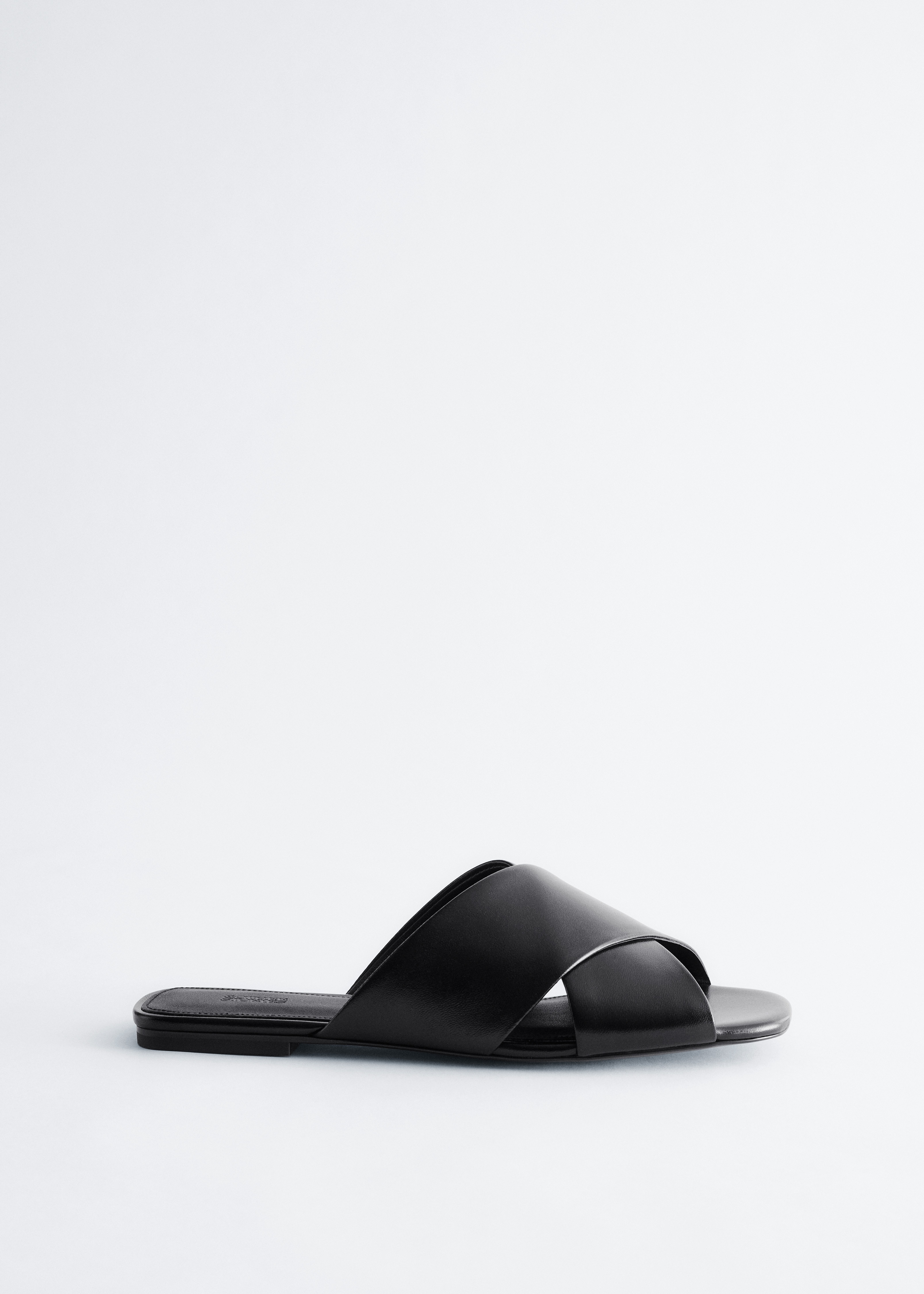 Crossover-Sandalen - Schwarz/Braun