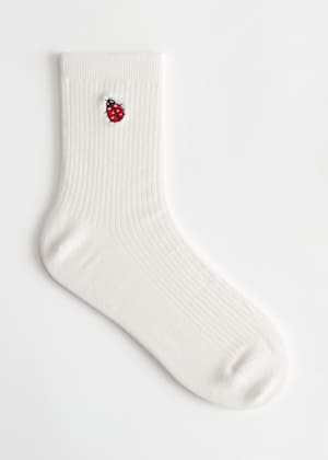 White Ladybug