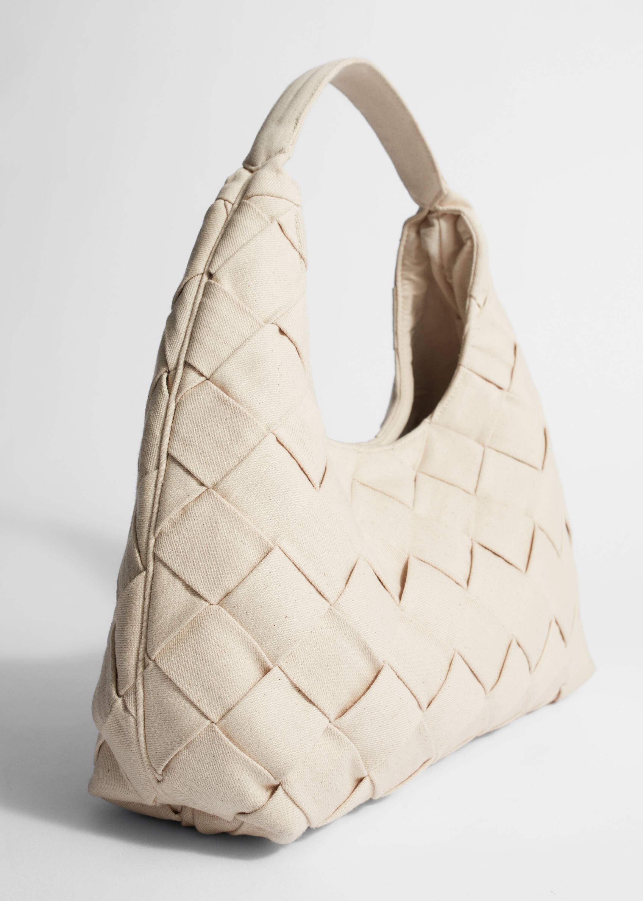 Ingrandisci l'immagine: Braided Denim Tote - Wheat - DONNA | H&M CH 4