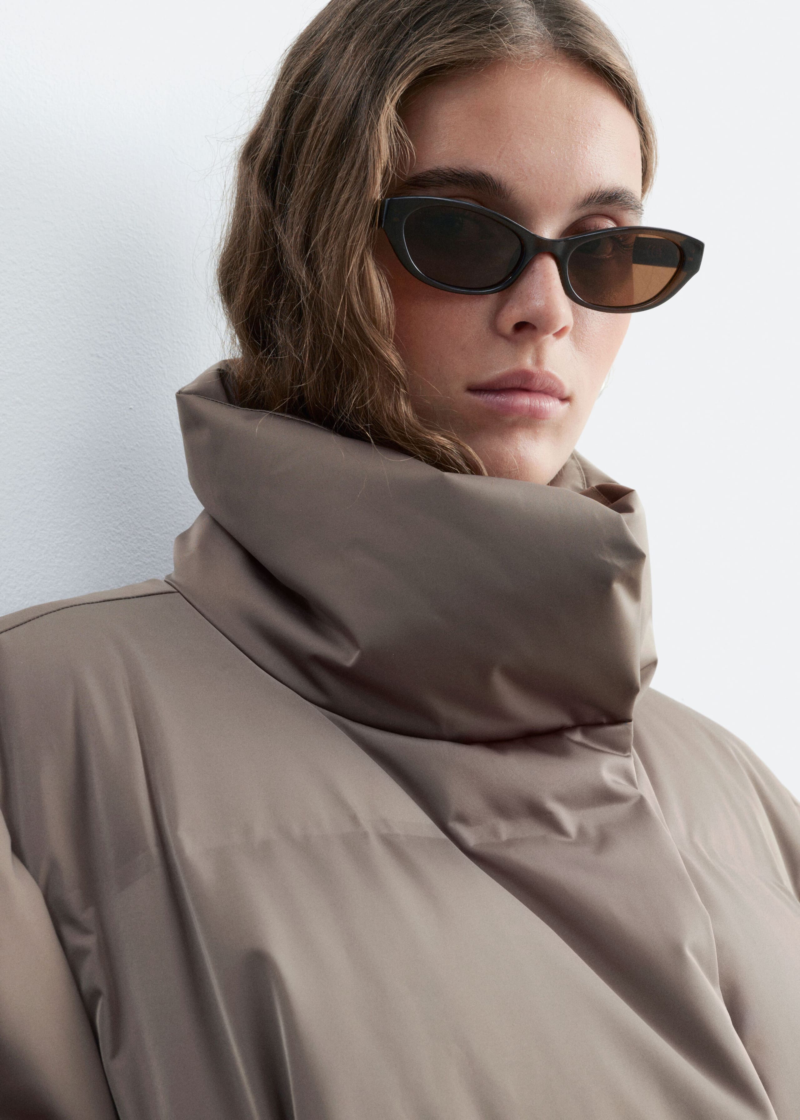Down Puffer Jacket - Mole - Lookbook