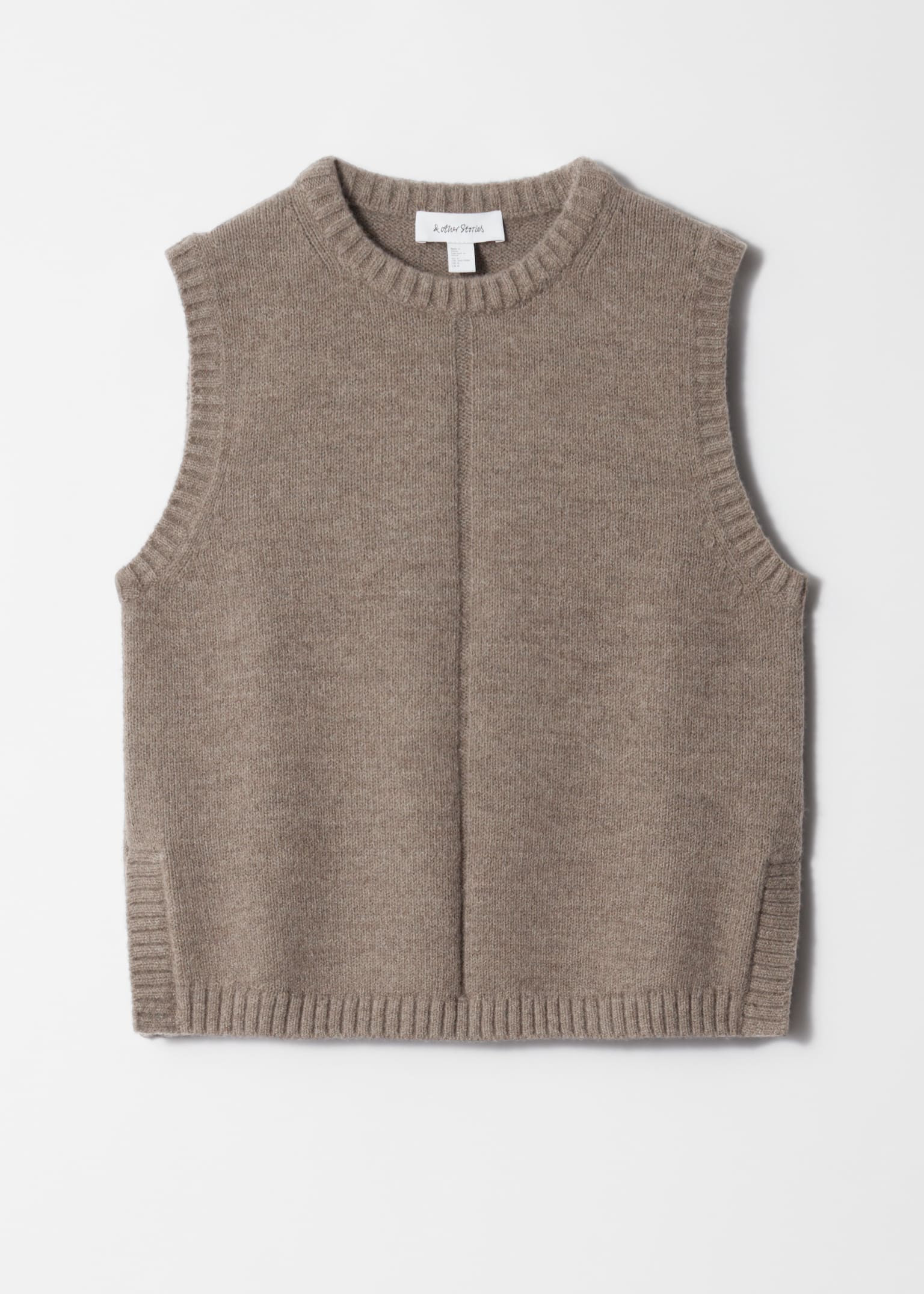 Knitted Sweater Vest - Talpa/Blu navy - 2
