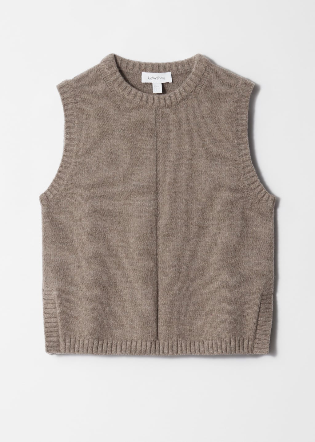 Image of Knitted Sweater Vest