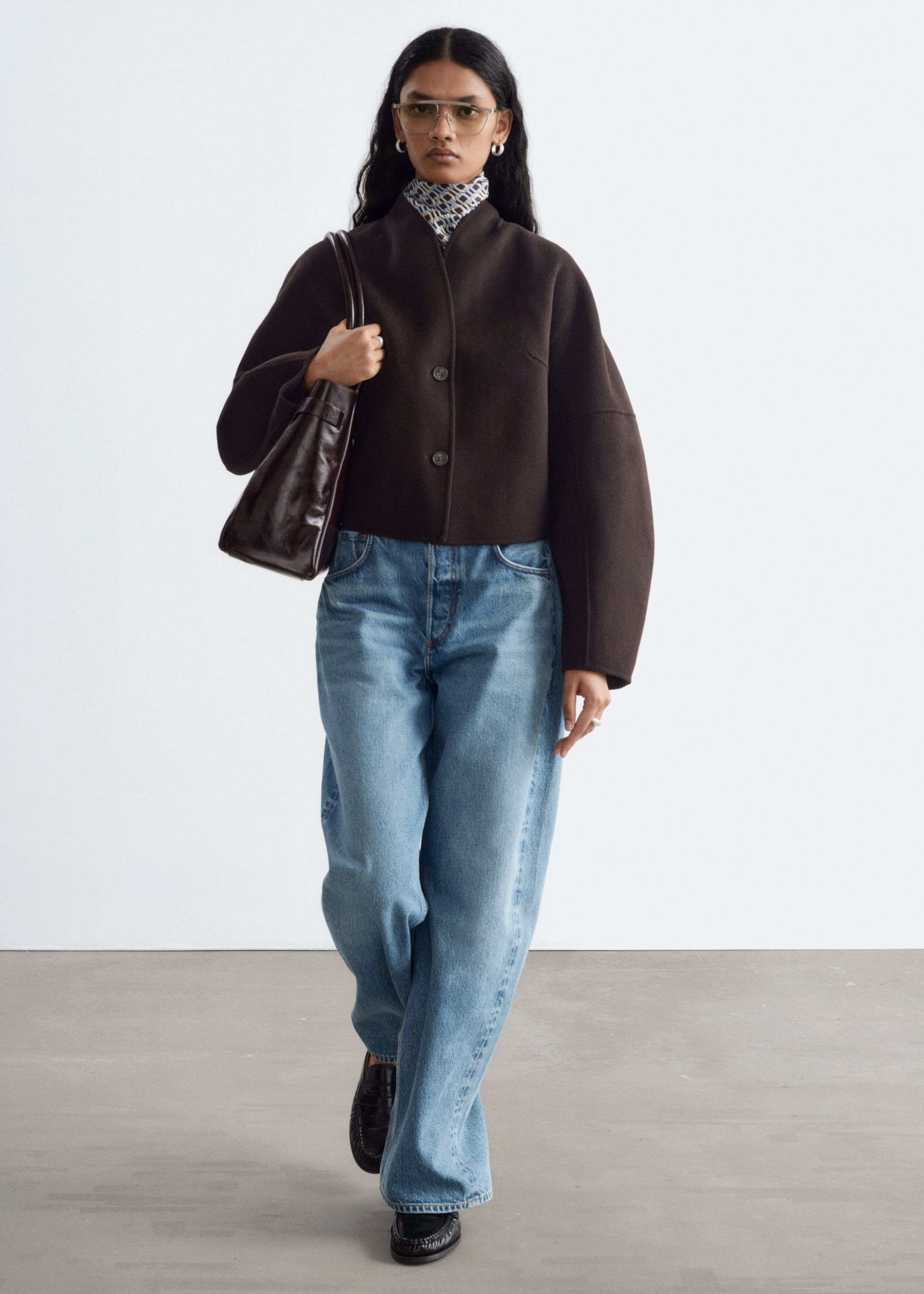 Veste en laine doublée - Marron Clair - Still Life