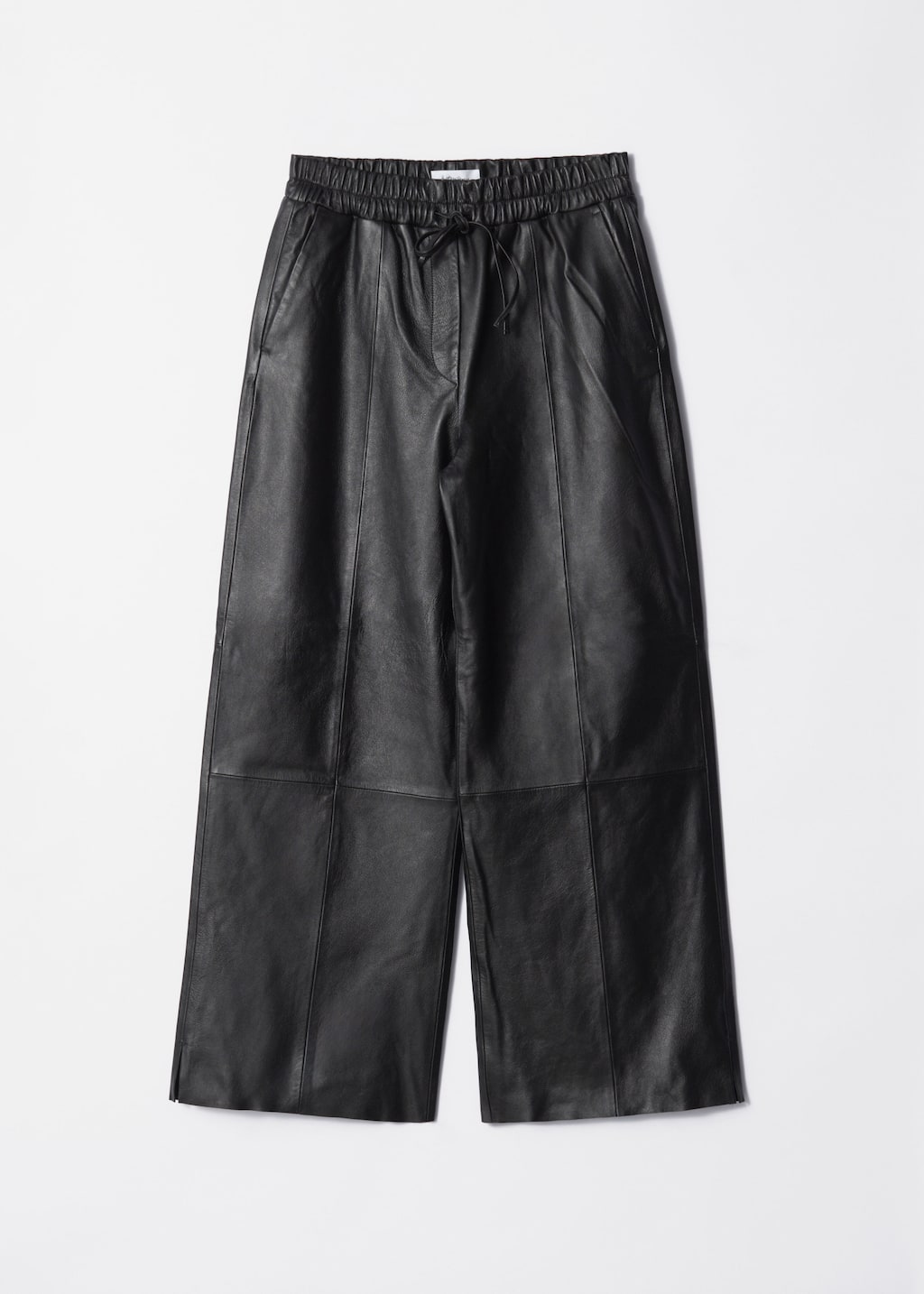 Lederhose mit Kordelzug