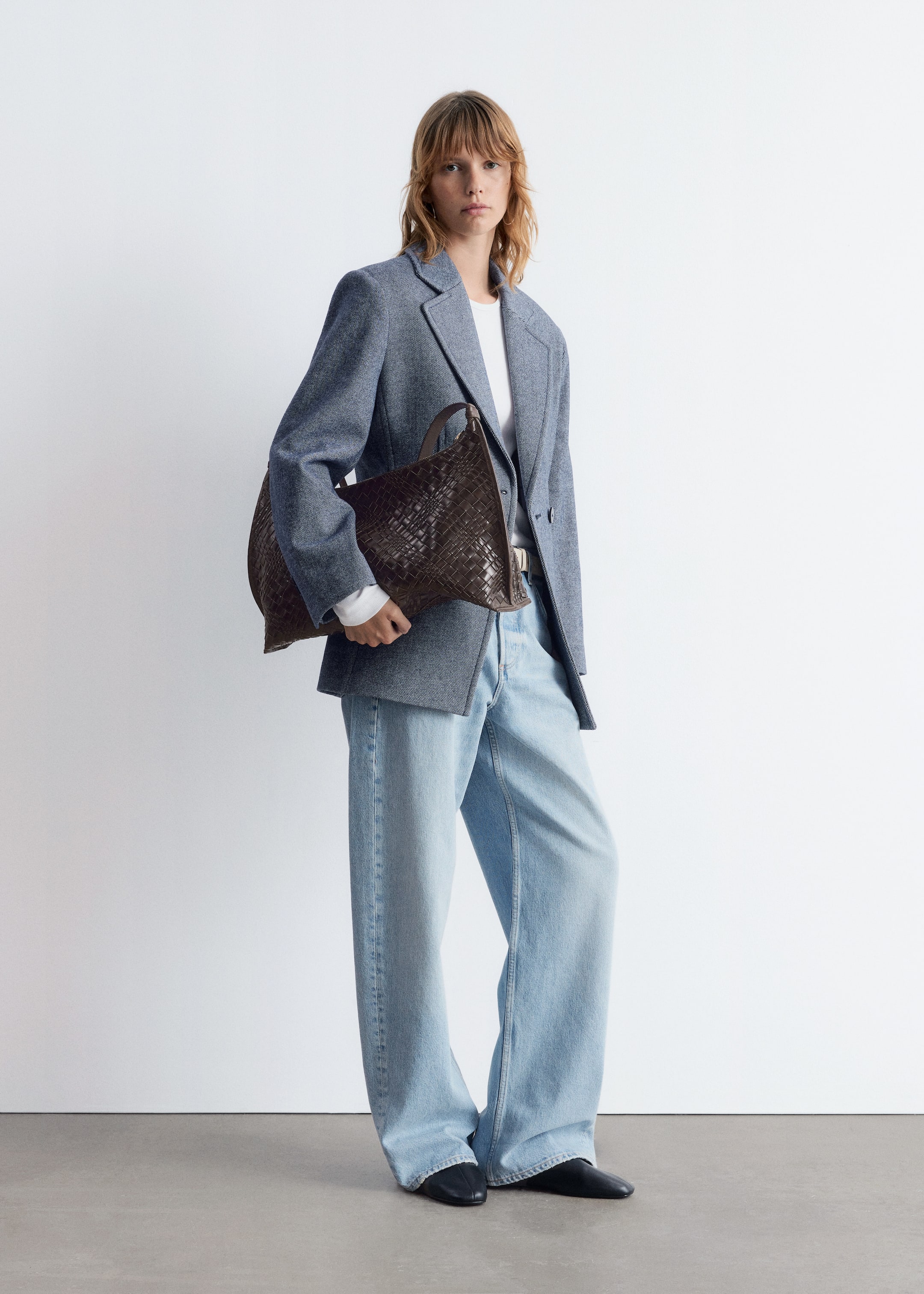 Grösseres Bild ansehen: Tragetasche aus verwobenem Leder - Dunkelbraun - DAMEN | H&M CH 2