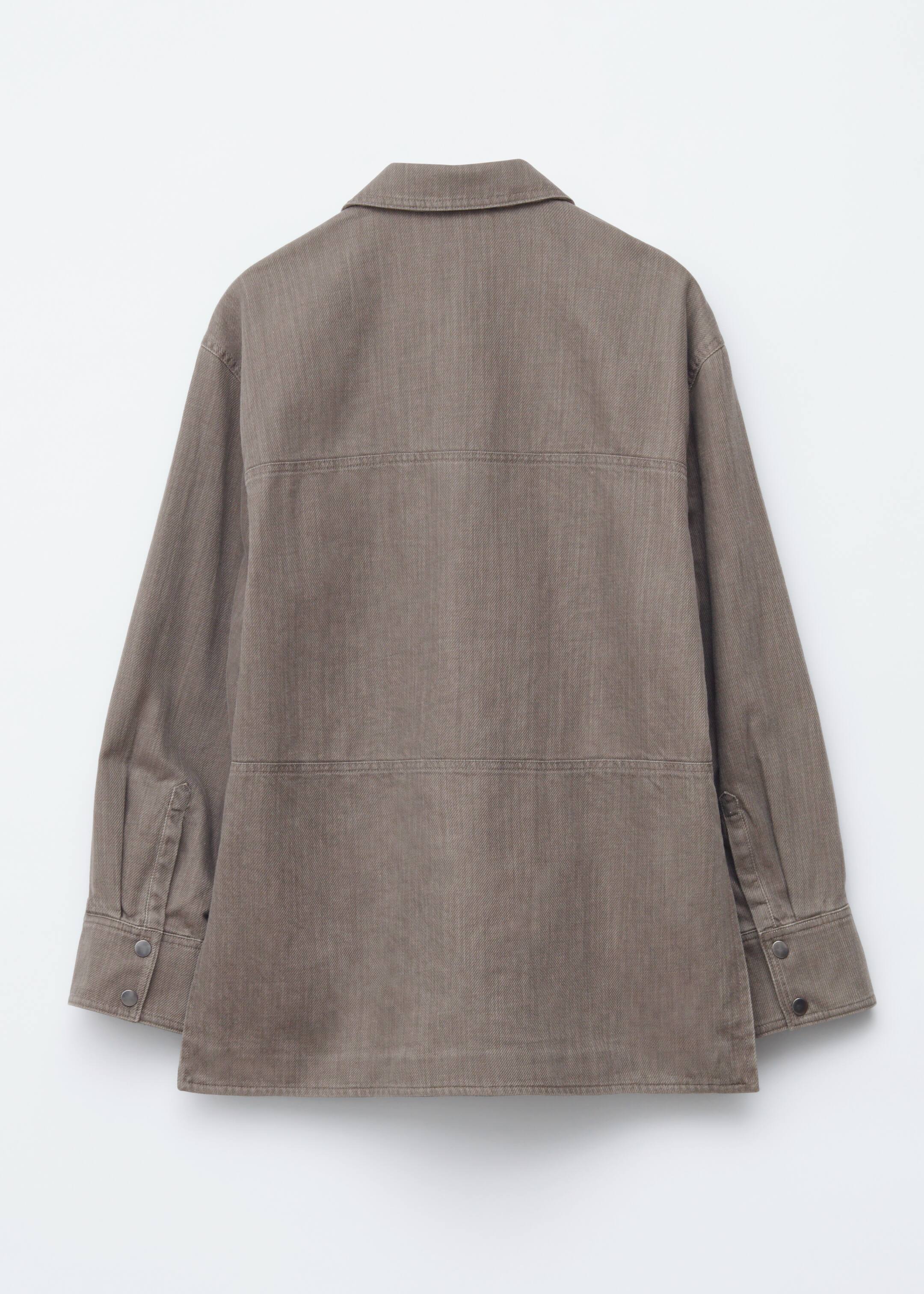 Ver imagem maior: Casaco-camisa bordado - Toupeira/Bordado - SENHORA | H&M PT 7