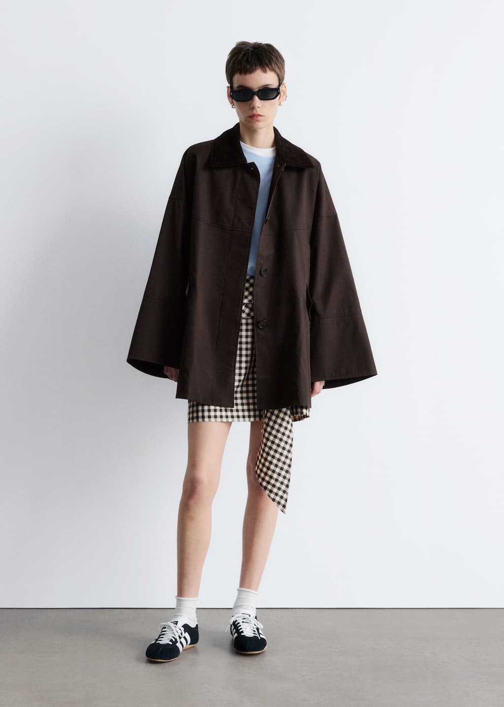 Image of Oversized A-line Country Jacket