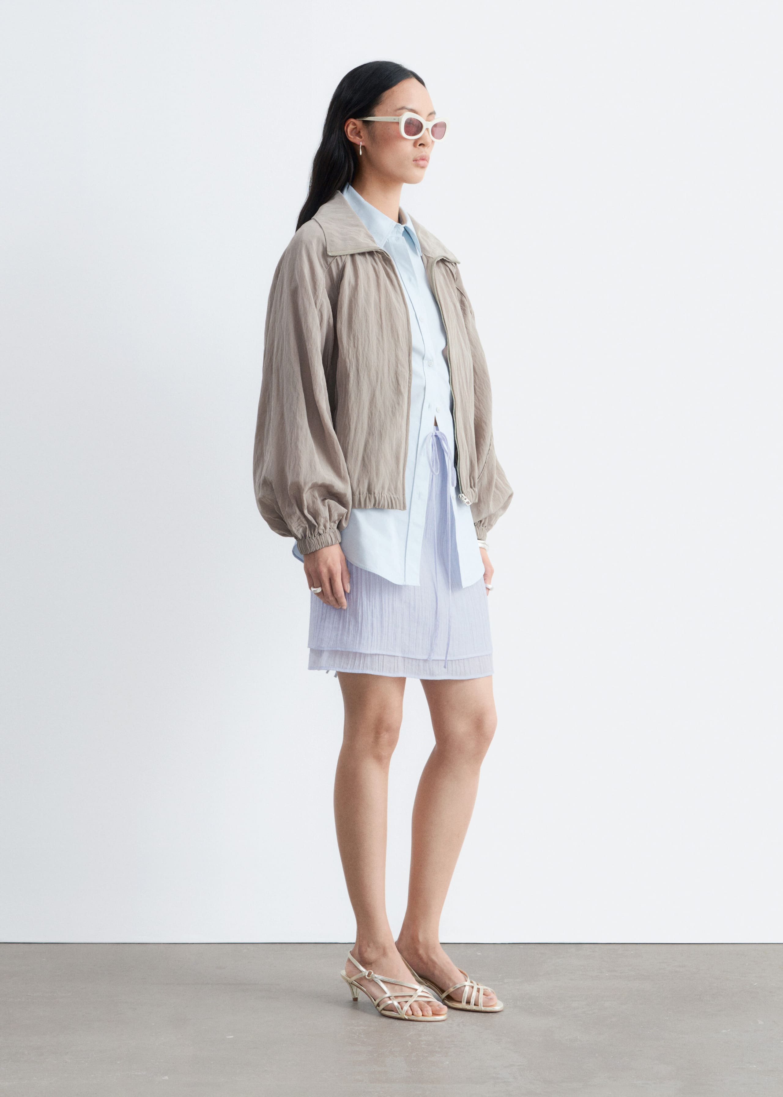 Image of Layered Mini Skirt