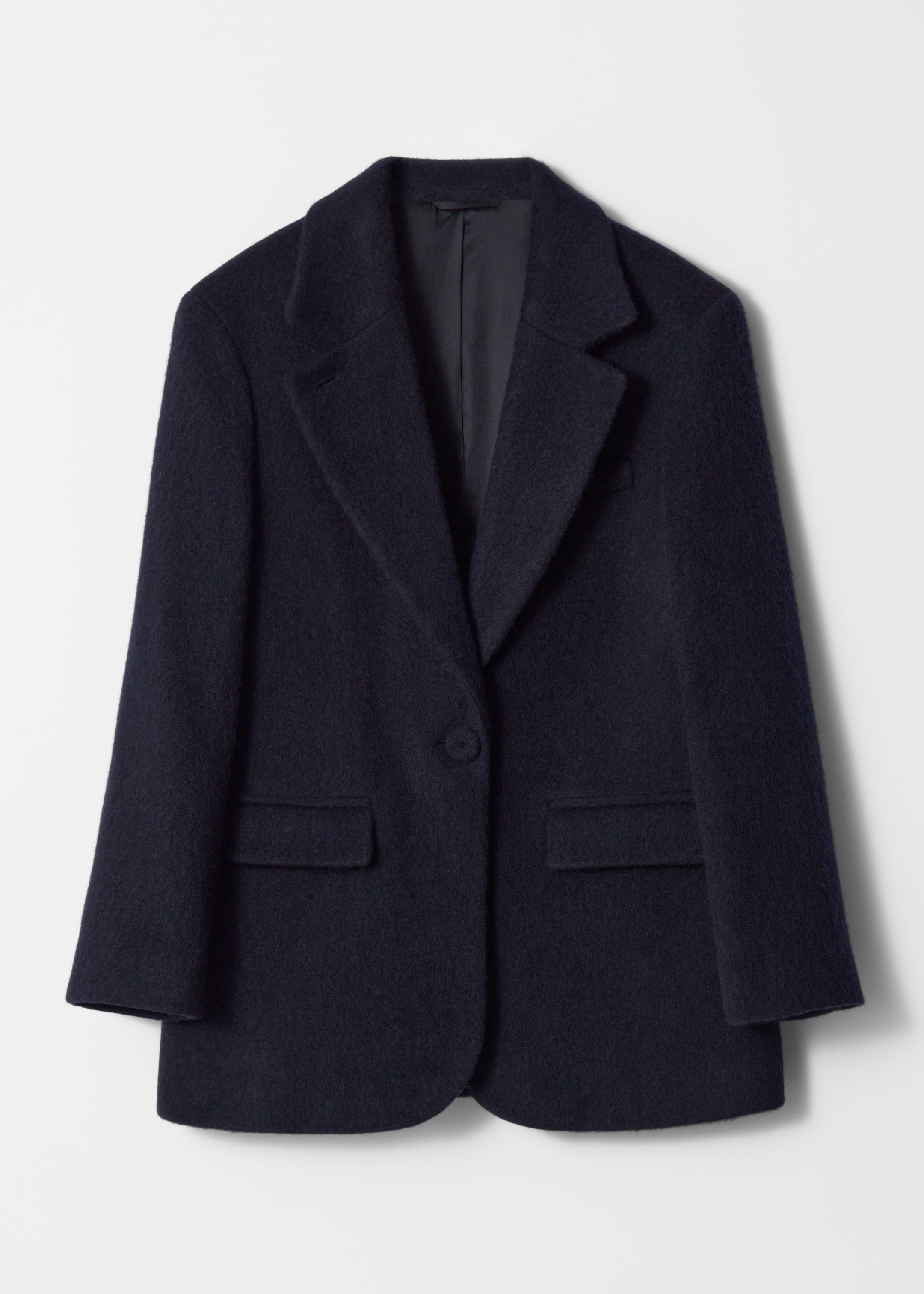 Größeres Bild anzeigen: Einreihiger Wollblazer - Navyblau - Ladies | H&M AT 1