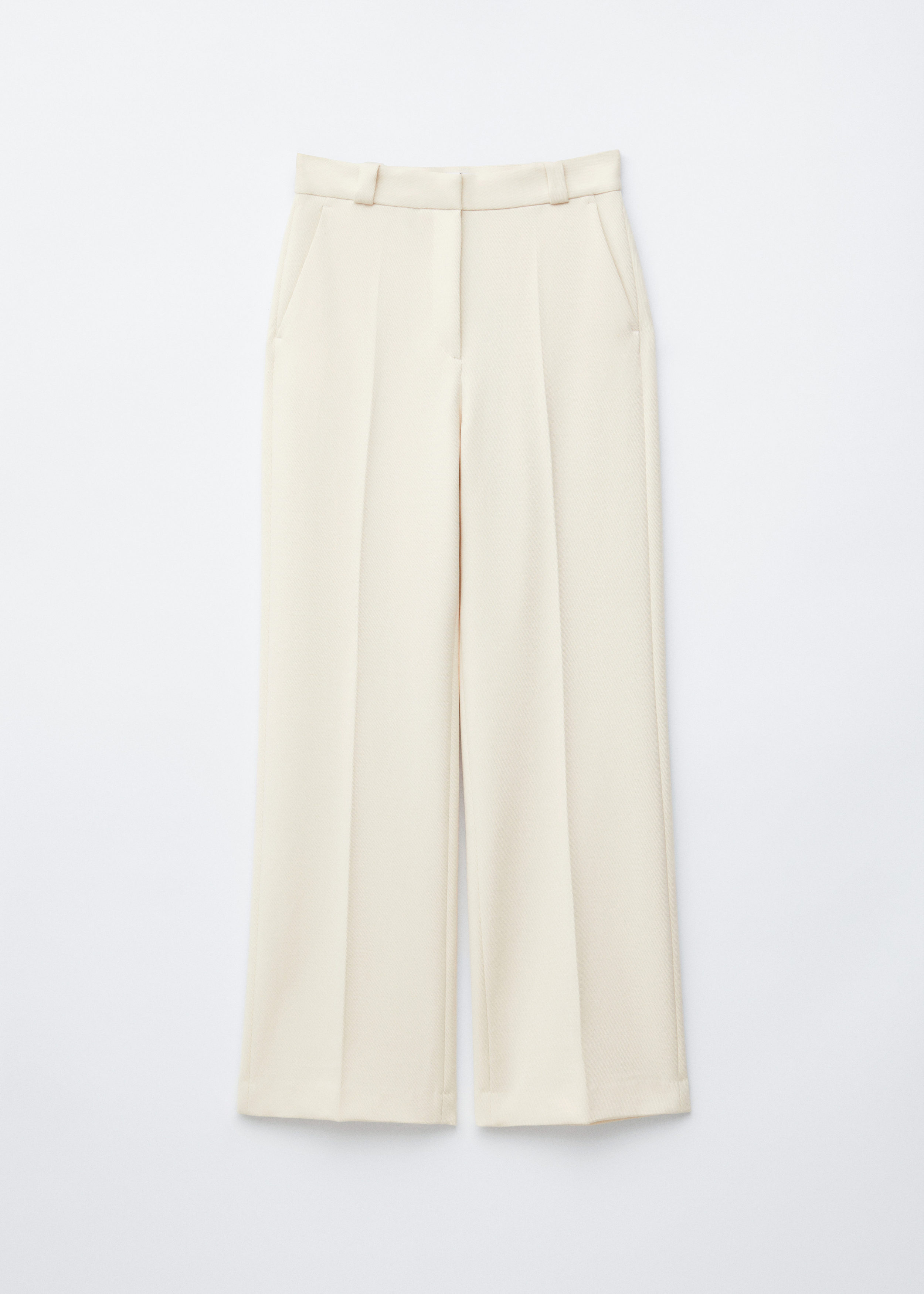 Image of Pantalon large à plis marqués
