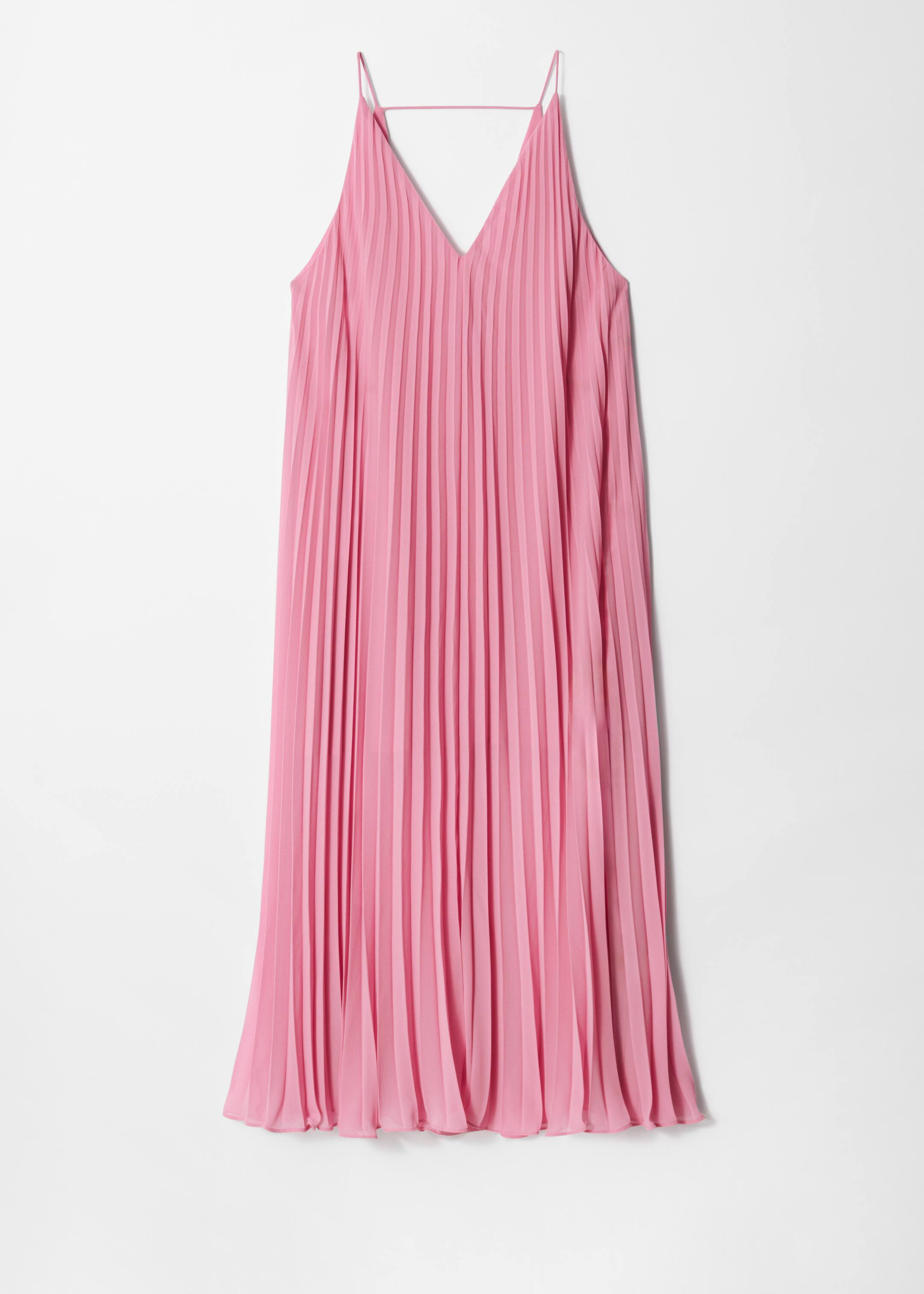 View larger image: Pleated Maxi Dress - Pink - Ladies | H&M GB 5