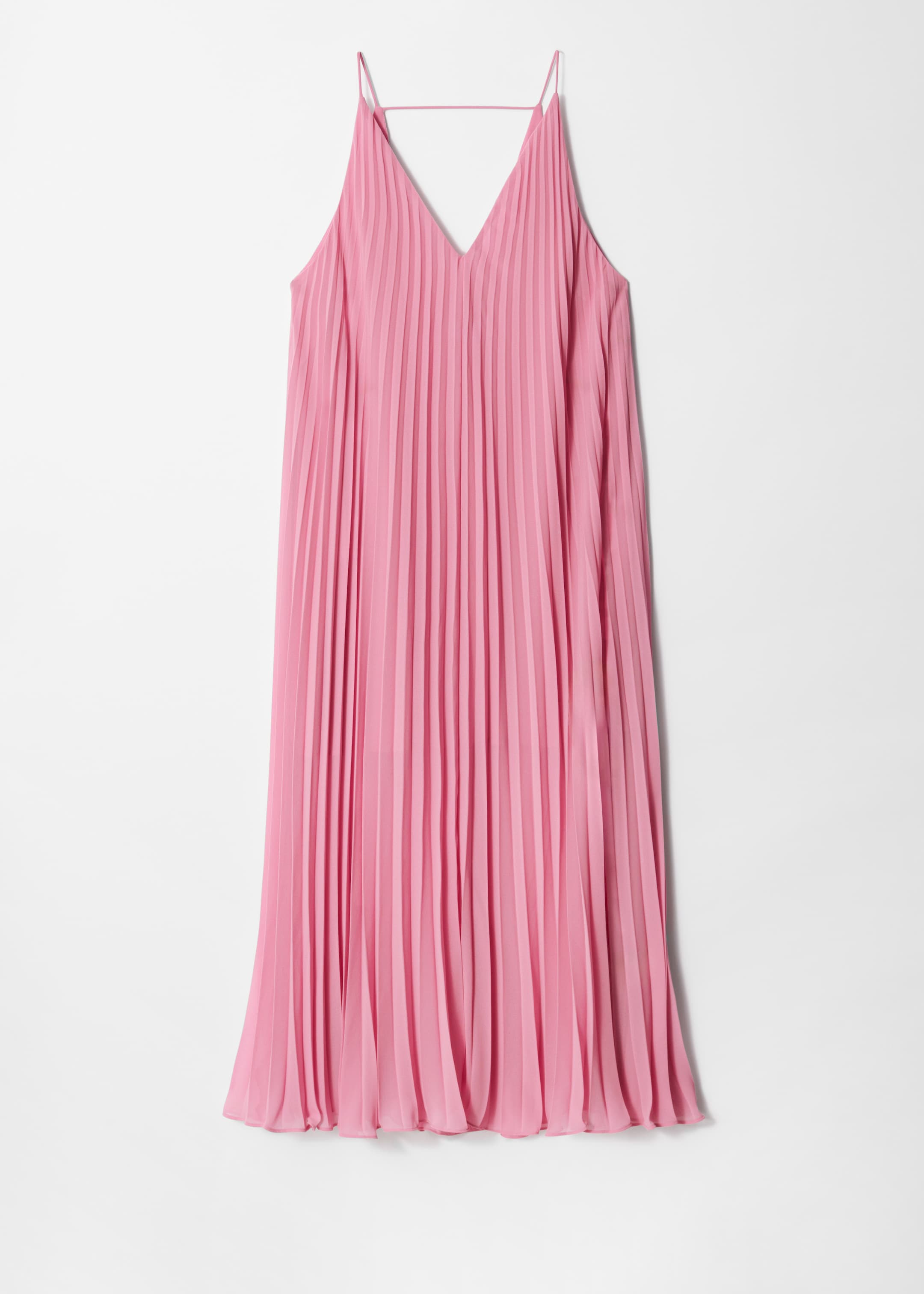 Zobrazit větší obrázek: Plisované maxi šaty - Růžová - ŽENY | H&M CZ 5
