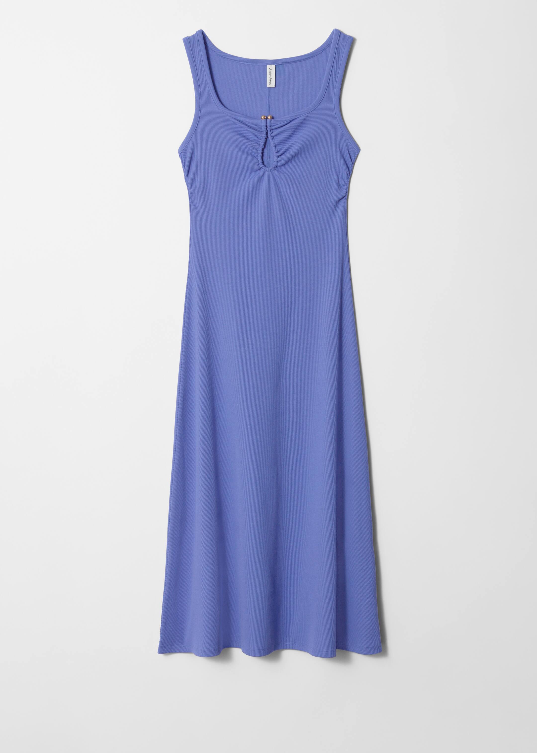 Nagyobb kép megtekintése: Csatos midi ruha - Kék - NŐI | H&M HU 5