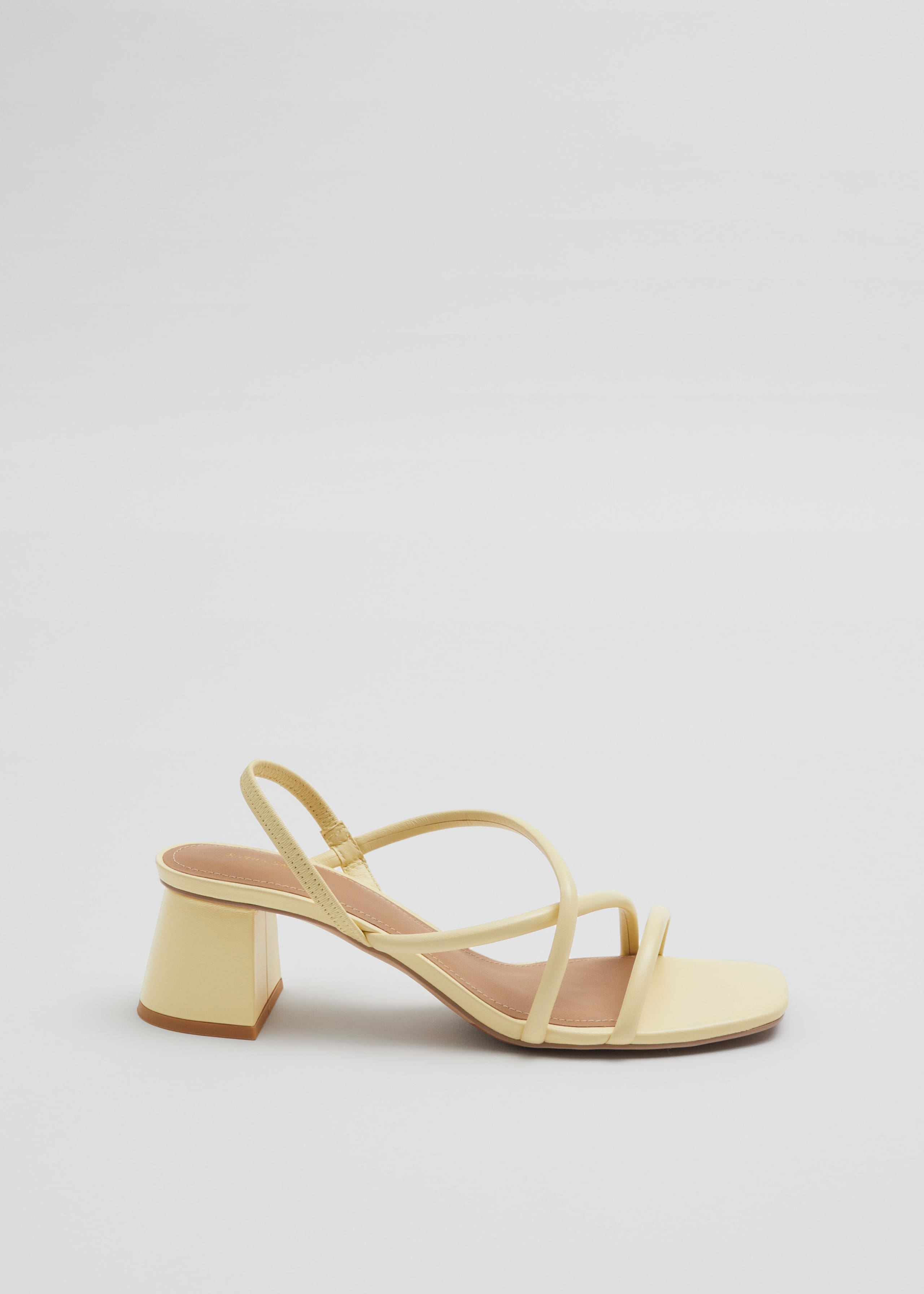Image of Sandali con fasce e tacco a blocco