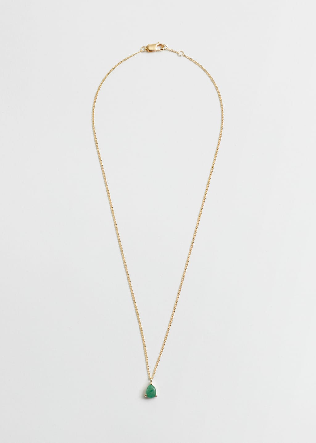 GemstonePendantNecklace - Jade - Natura morta