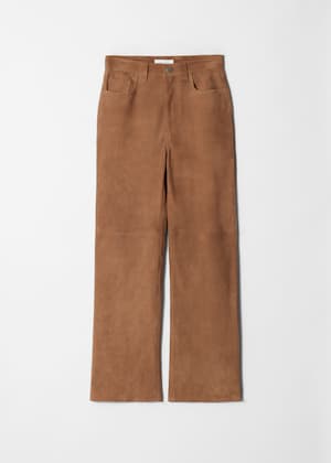 Brown Suede