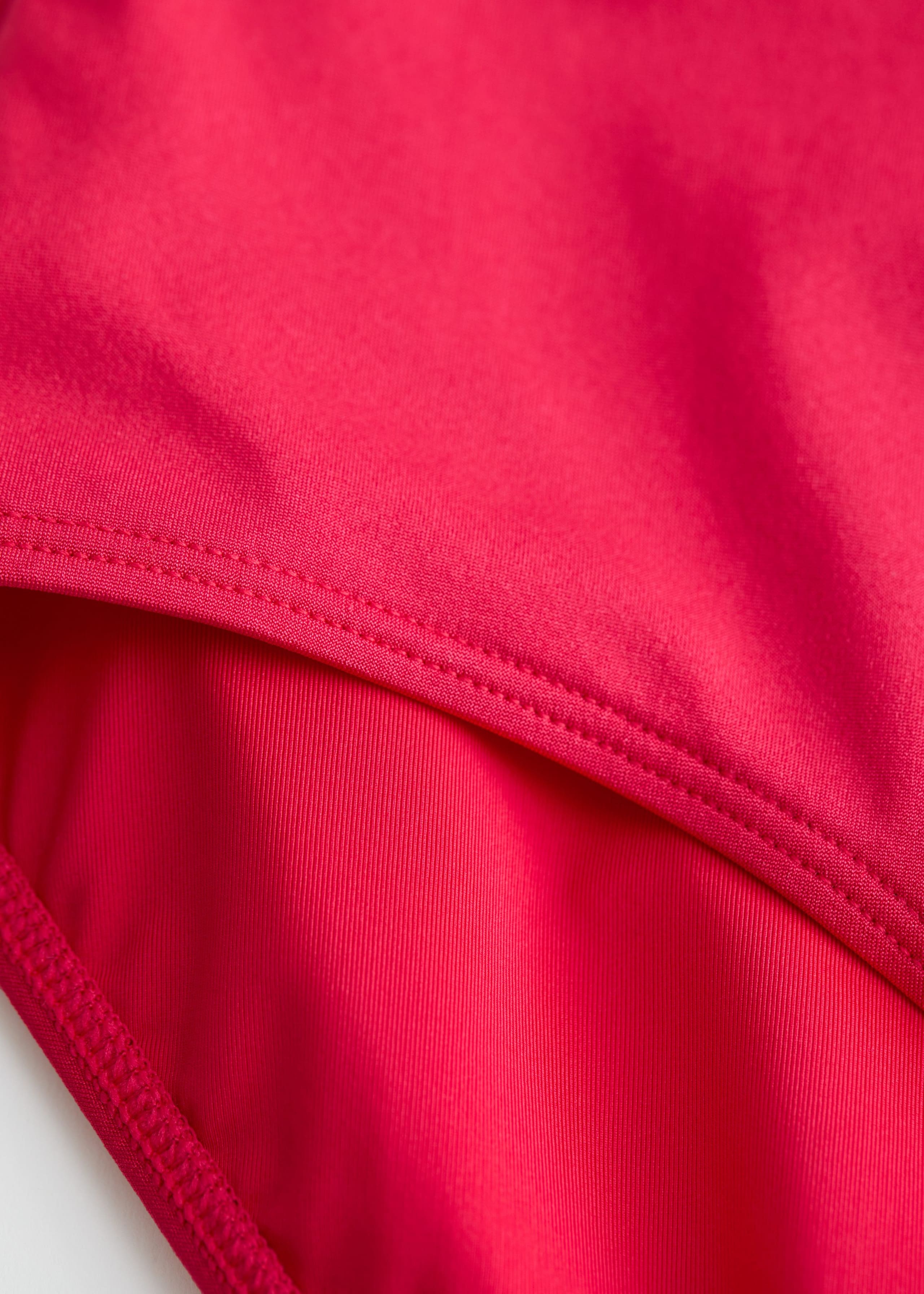 High Waist Bikini Briefs - {{variantName}} - Descriptive Detail