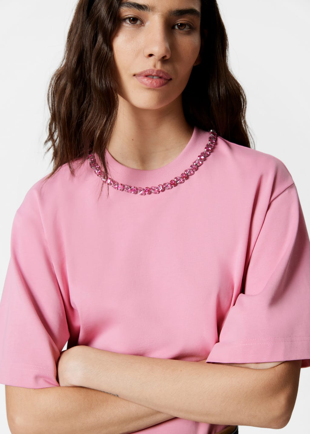 Camiseta adornada - Negro - Lookbook