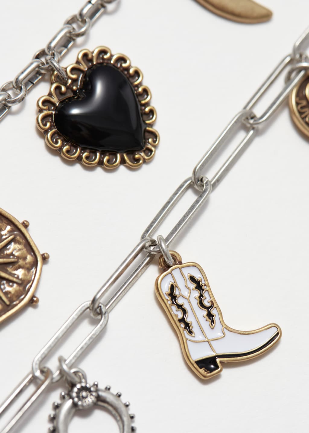 Image of Cowboy-Themed Charm Necklace