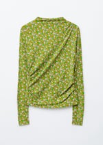 Vert / Imprimé fleuri
