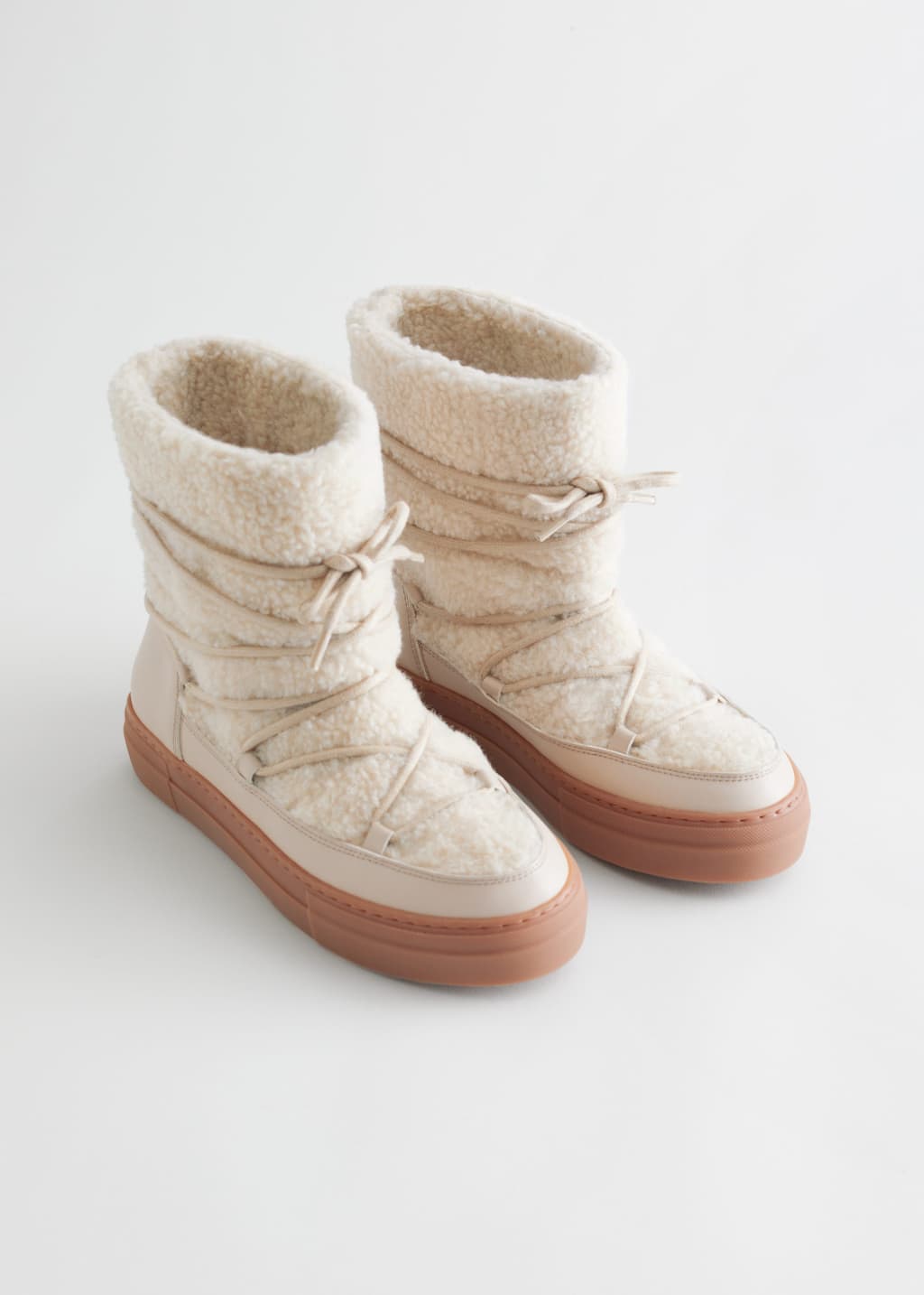 LaceUp Snow Boots - Black - Natura morta