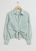 Light Green/White Striped