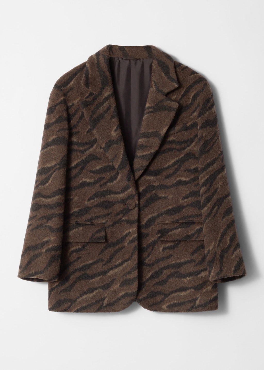 Image of Blazer monopetto in lana