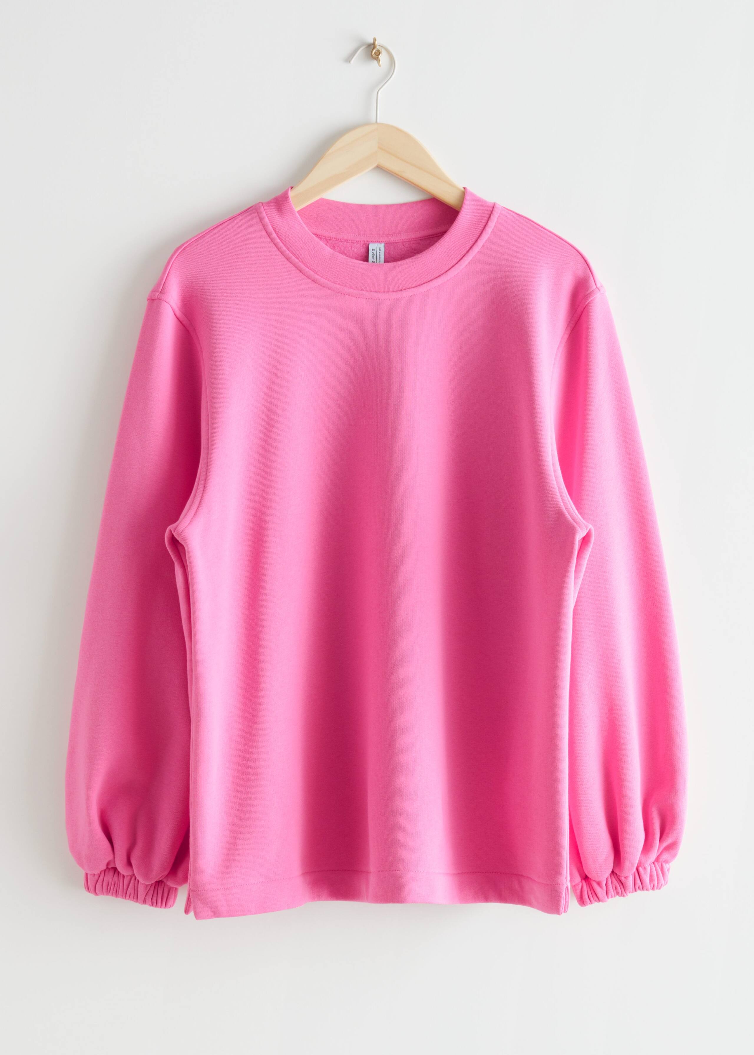 Oversized Sweatshirt - Pink - Still Life