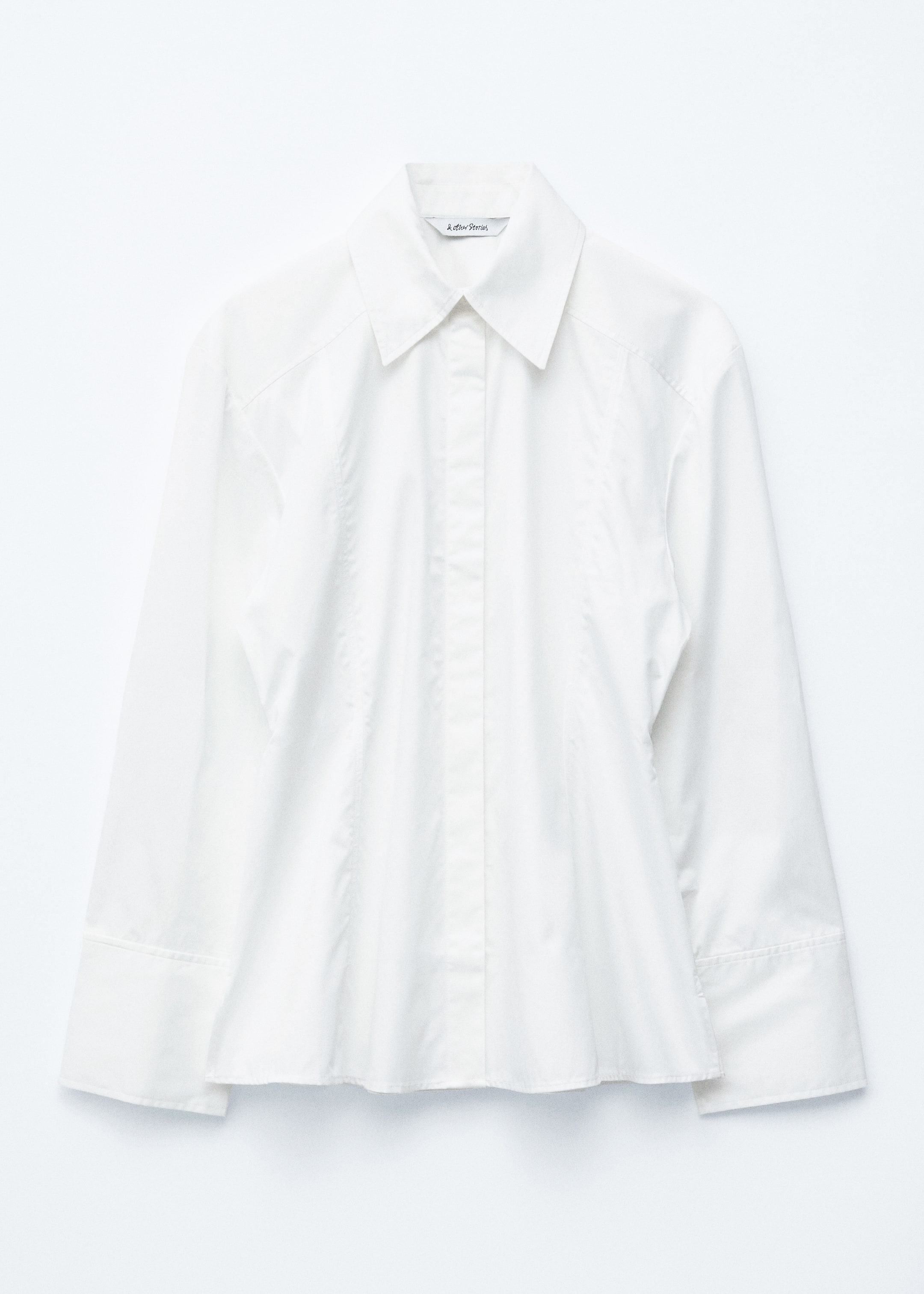 Visualizza immagine più grande: Camicia affusolata con cintura annodabile - Bianco - DONNA | H&M IT 1