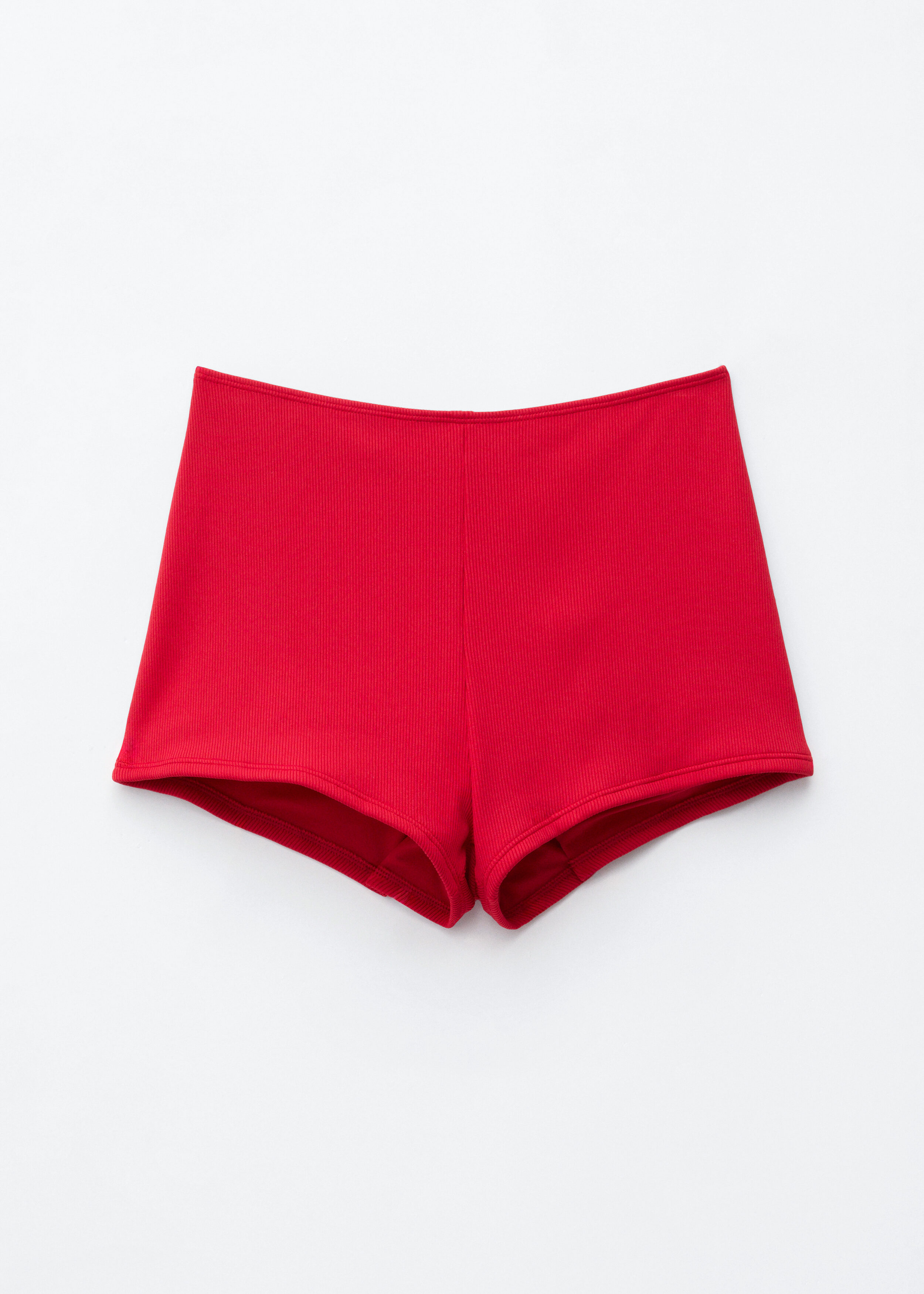 High-Waist Bikini Shorts