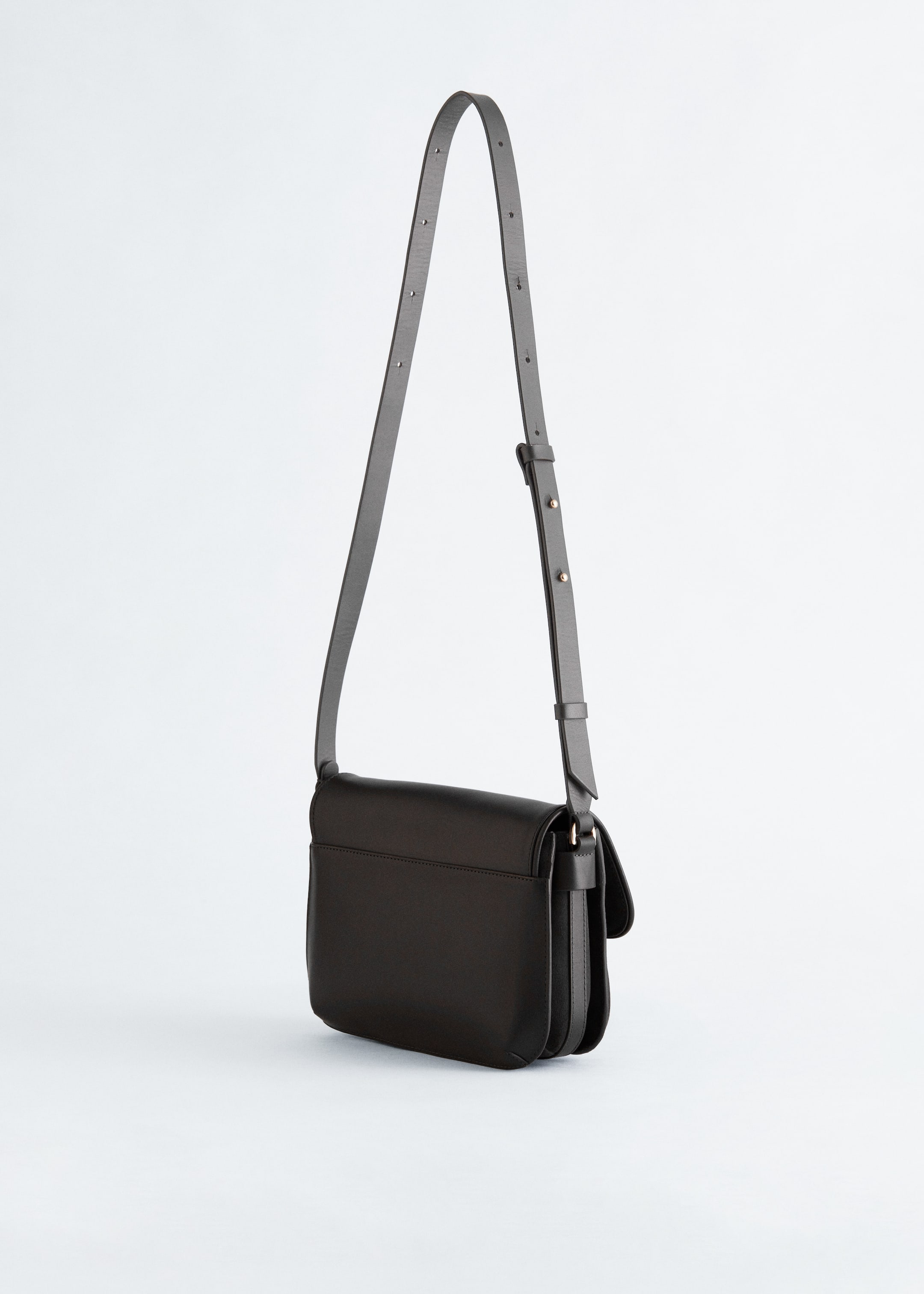 Agrandir l'image: Sac à bandoulière en cuir - Noir - FEMME | H&M FR 4