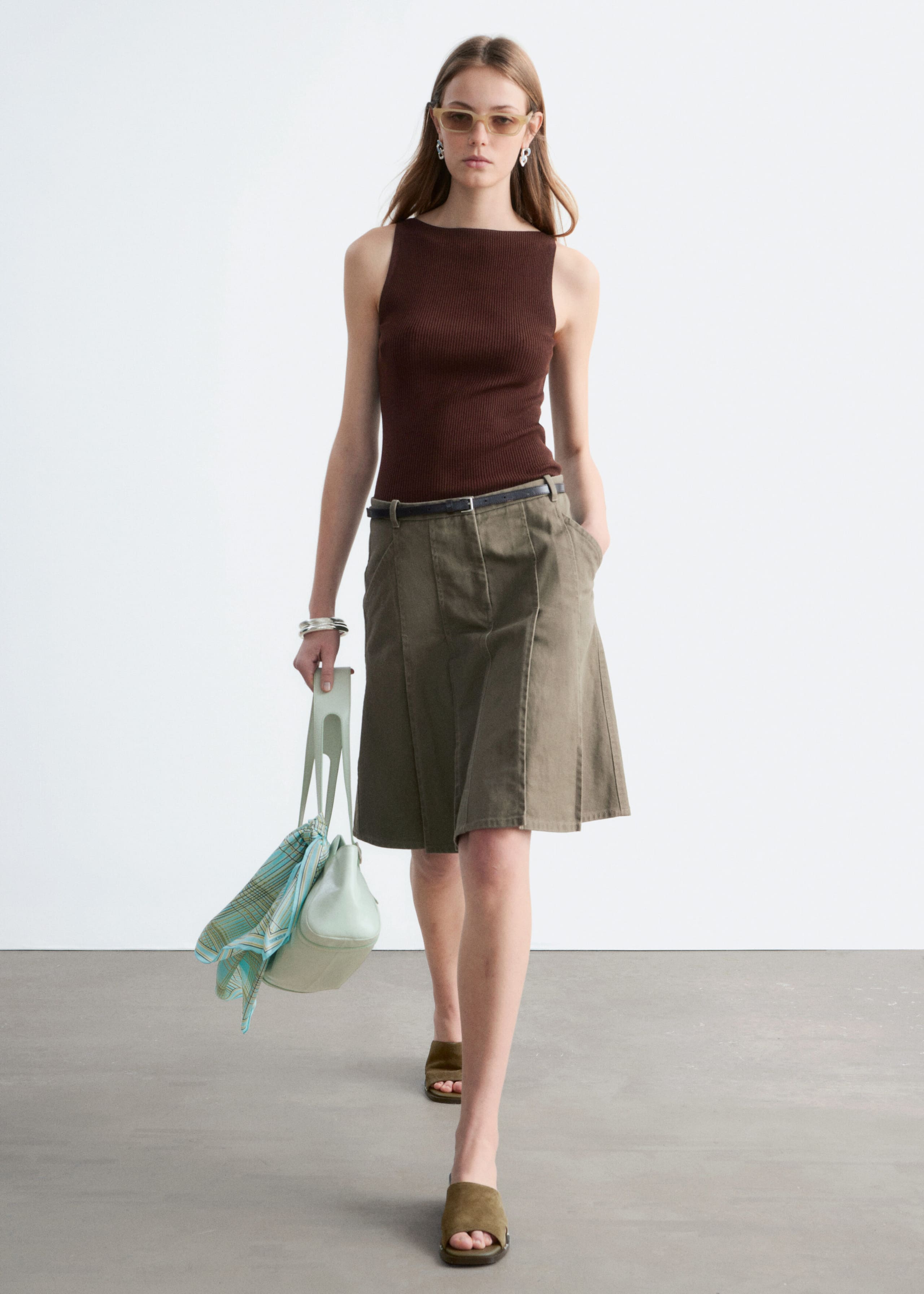 Image of Rib-Knit Tank Top