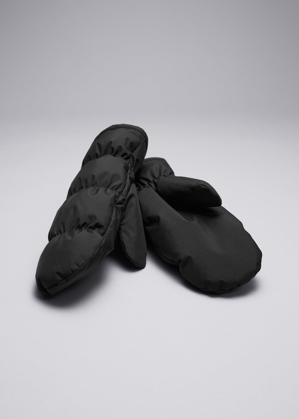 Moufles en duvet matelassé - Noir - Still Life