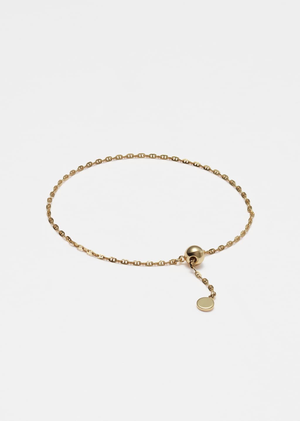 Minimalistiskt kedjearmband