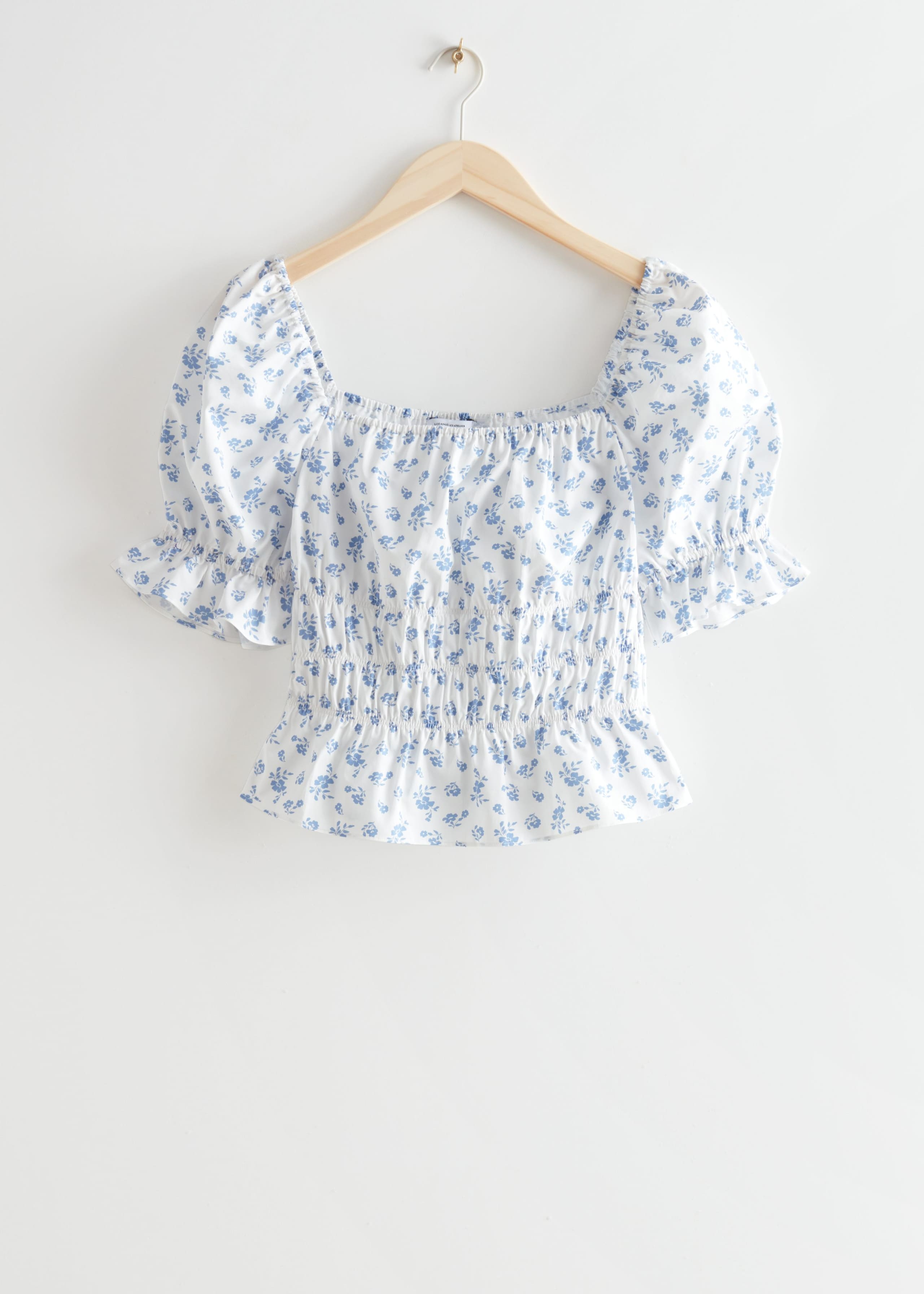 Puff Sleeve Top - Black - Still Life