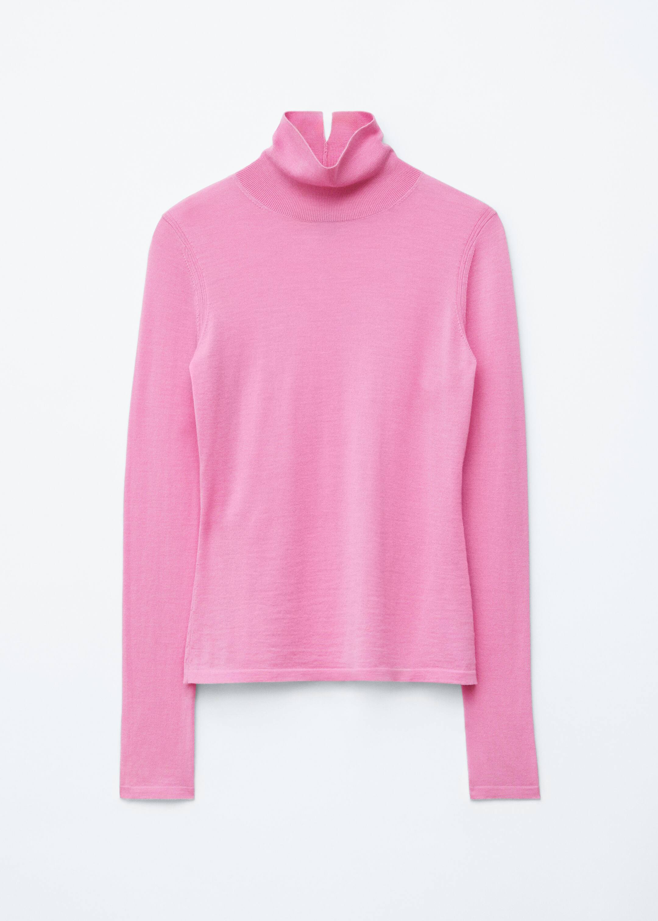 Nagyobb kép megtekintése: Vékony kötésű gyapjú garbó - Rózsaszín - NŐI | H&M HU 6