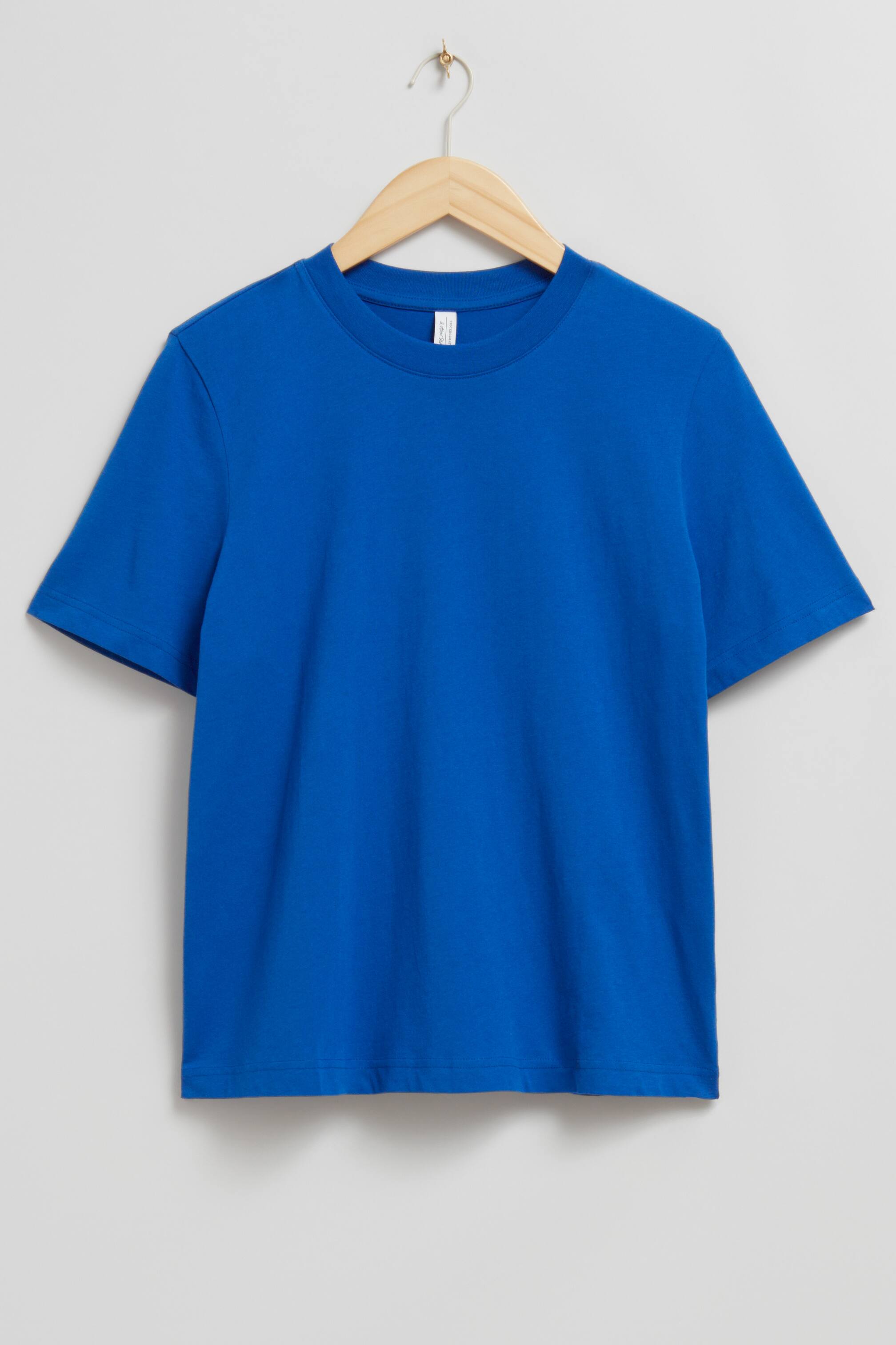 Vezi imaginea mai mare: Crewneck T-Shirt  - Bright Blue - FEMEI | H&M RO 1