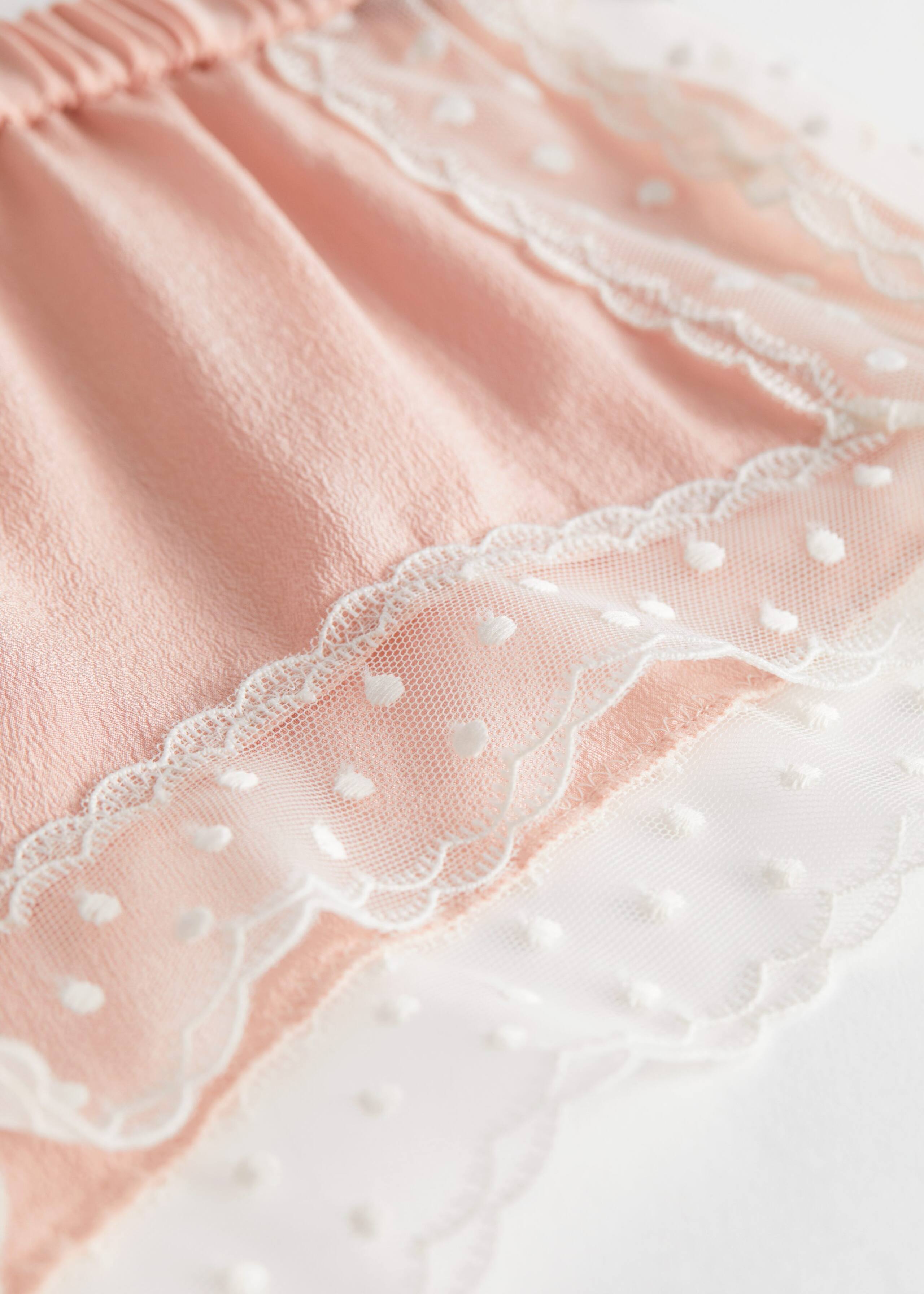 SilkLaceMiniShorts - Rust - Natura morta