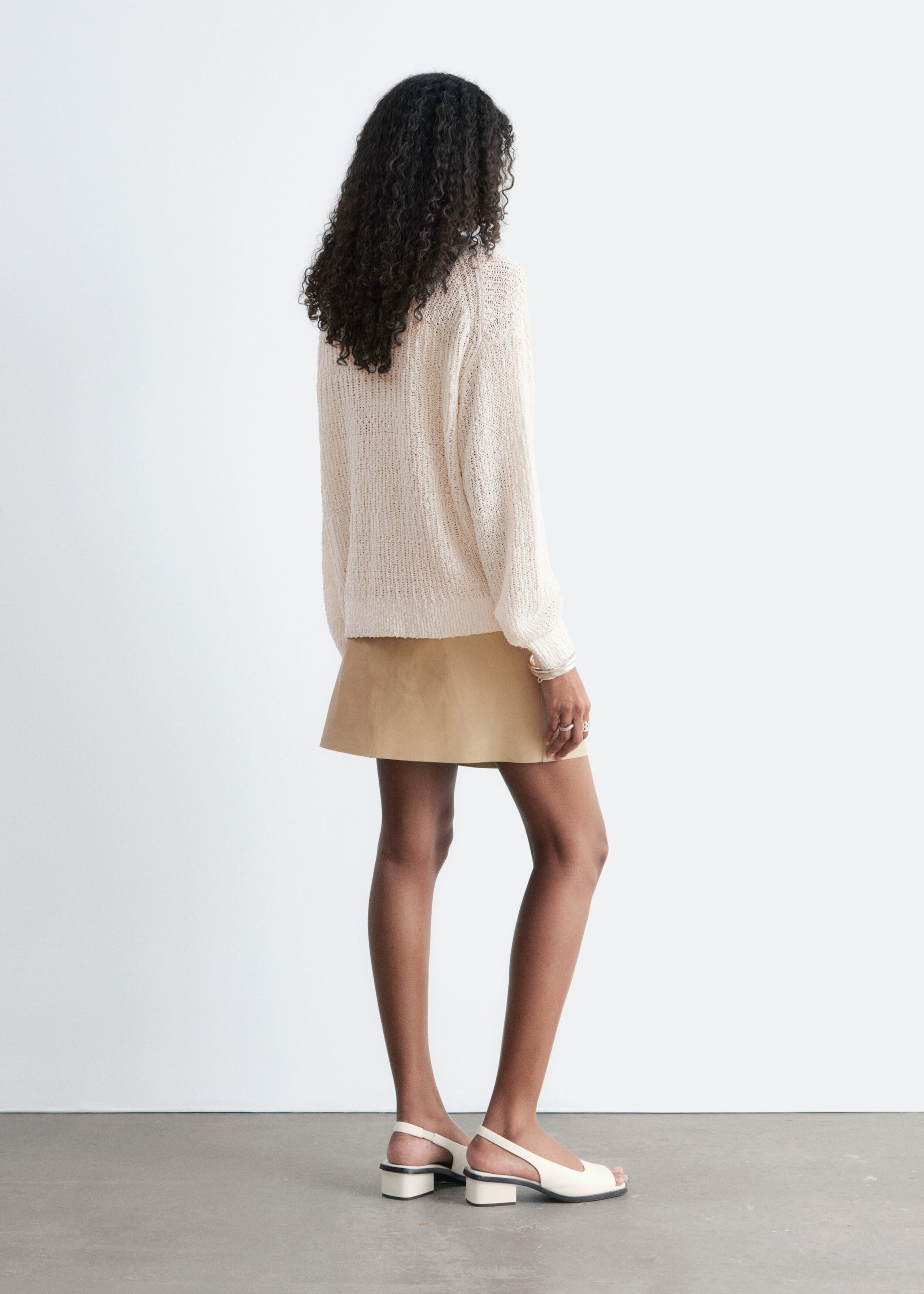 Image of Strickpullover aus Seide und Baumwolle