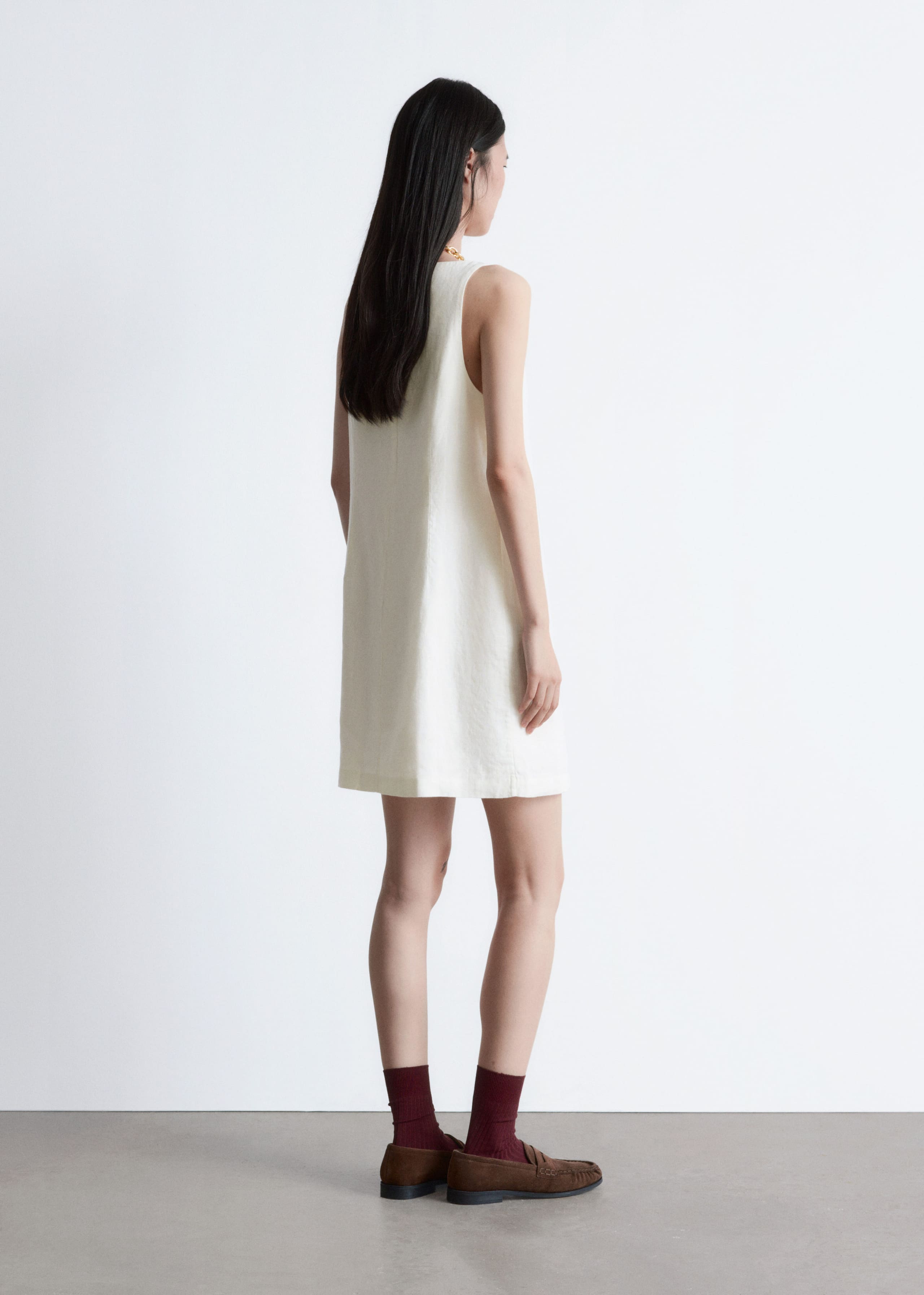 Image of Minikleid aus Leinen