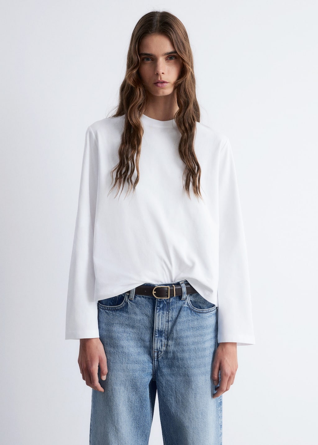 Image of Langarmshirt aus Jersey
