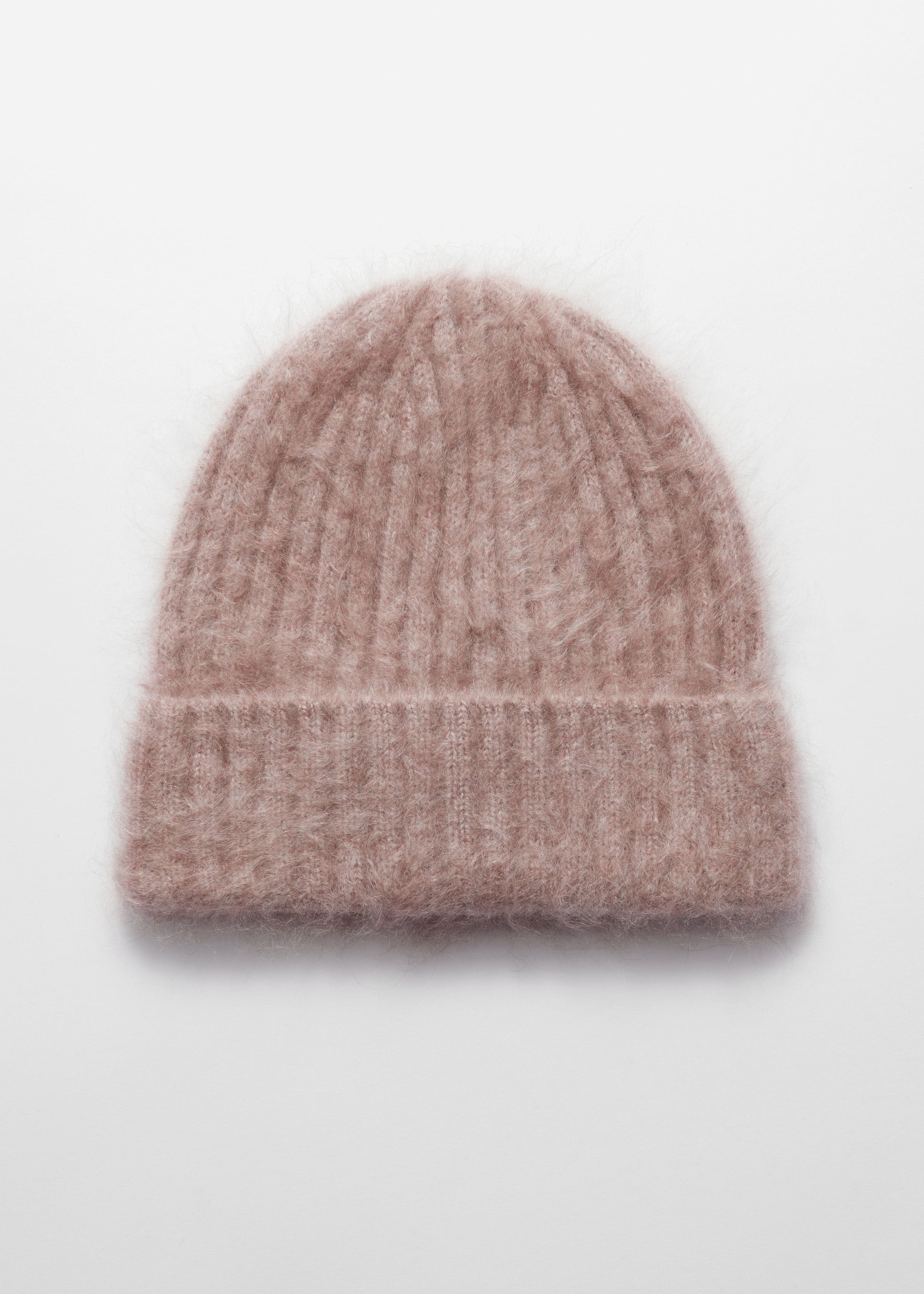 Größeres Bild anzeigen: Pure Brushed-Cashmere Beanie - Graubraun - Ladies | H&M AT 1
